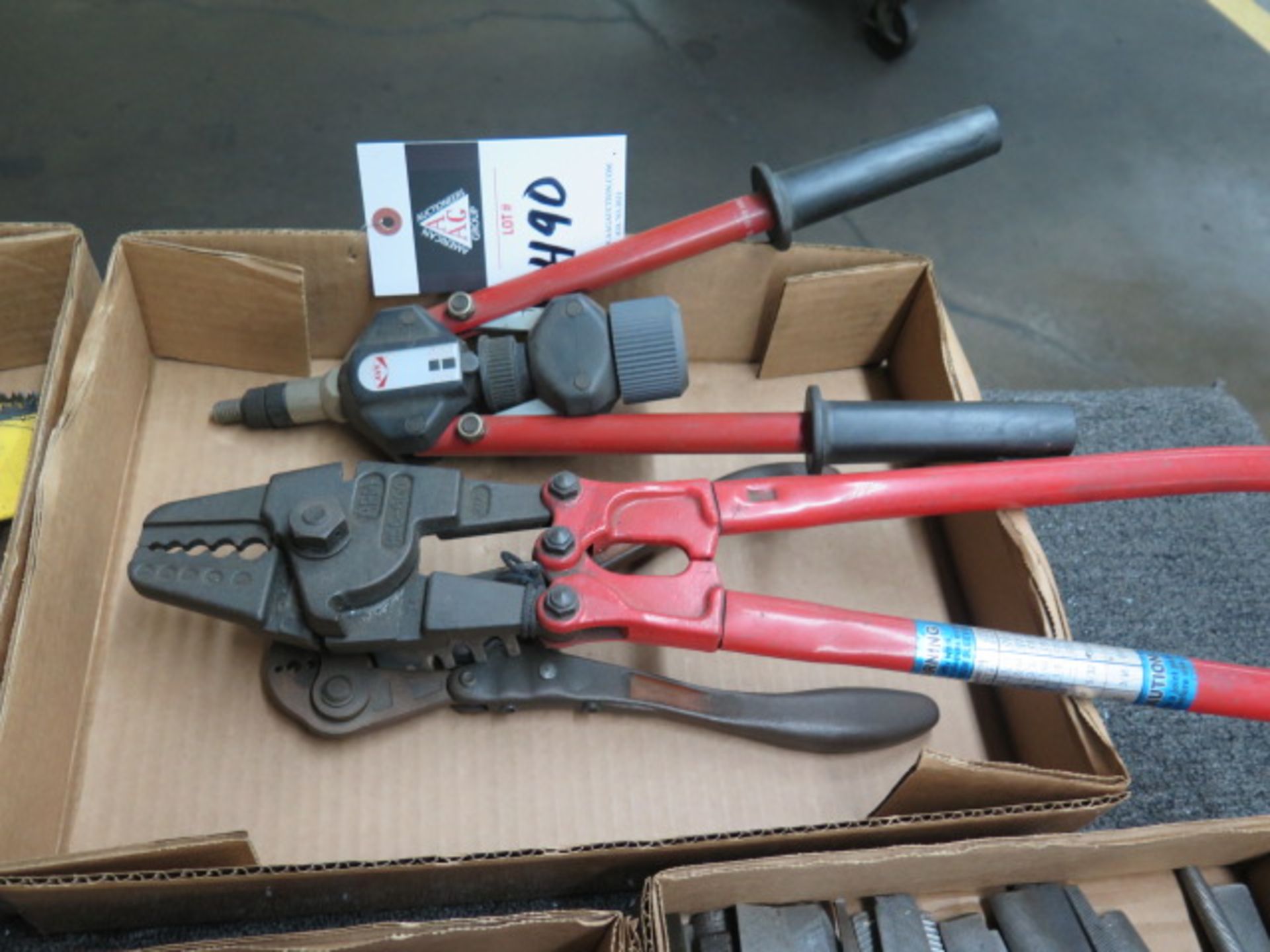 AVK Insertion Tool and Krimping Tools (SOLD AS-IS - NO WARRANTY)