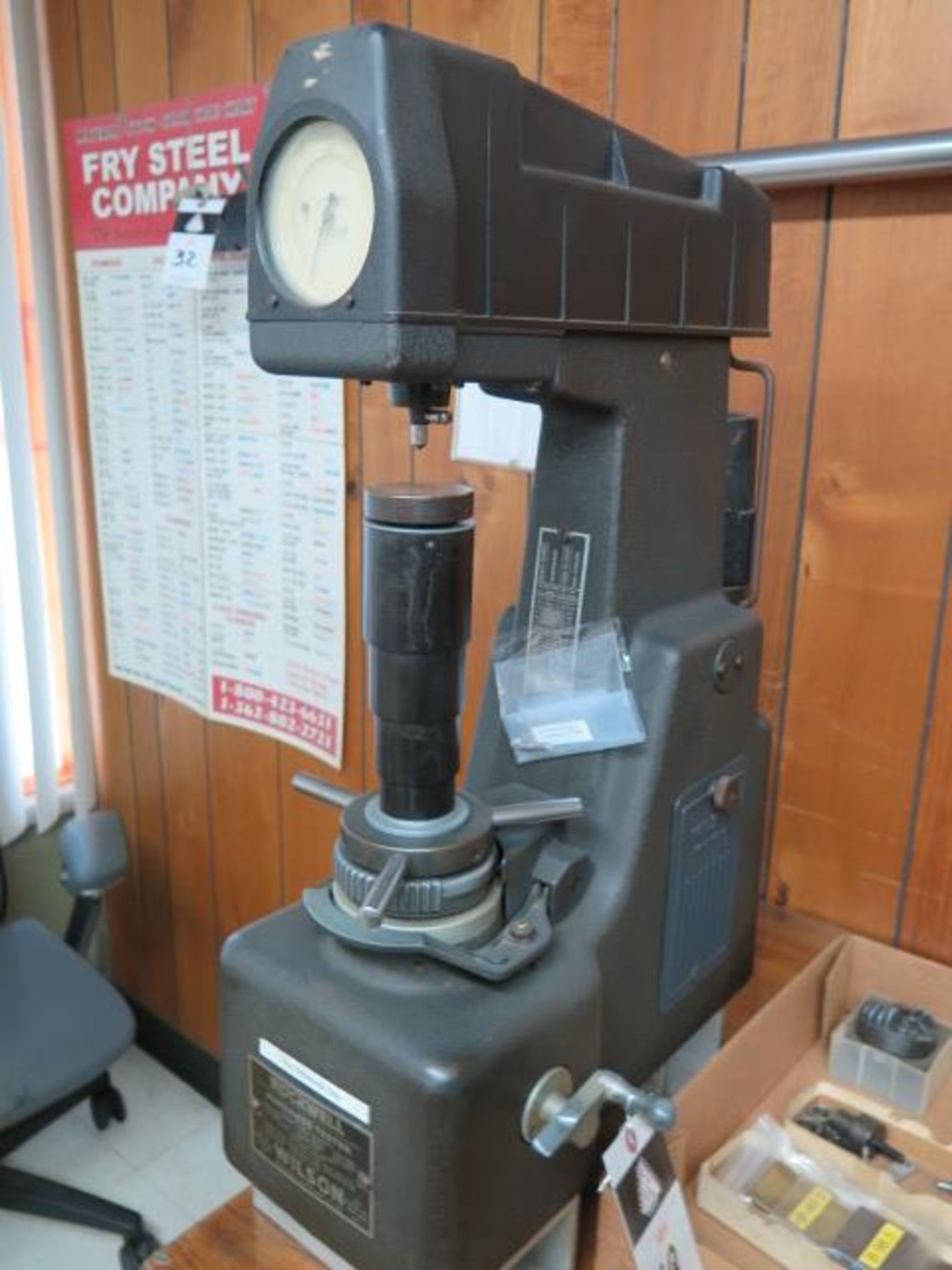 Wilson 3JR Rockwell Hardness Tester (SOLD AS-IS - NO WARRANTY) - Image 2 of 9