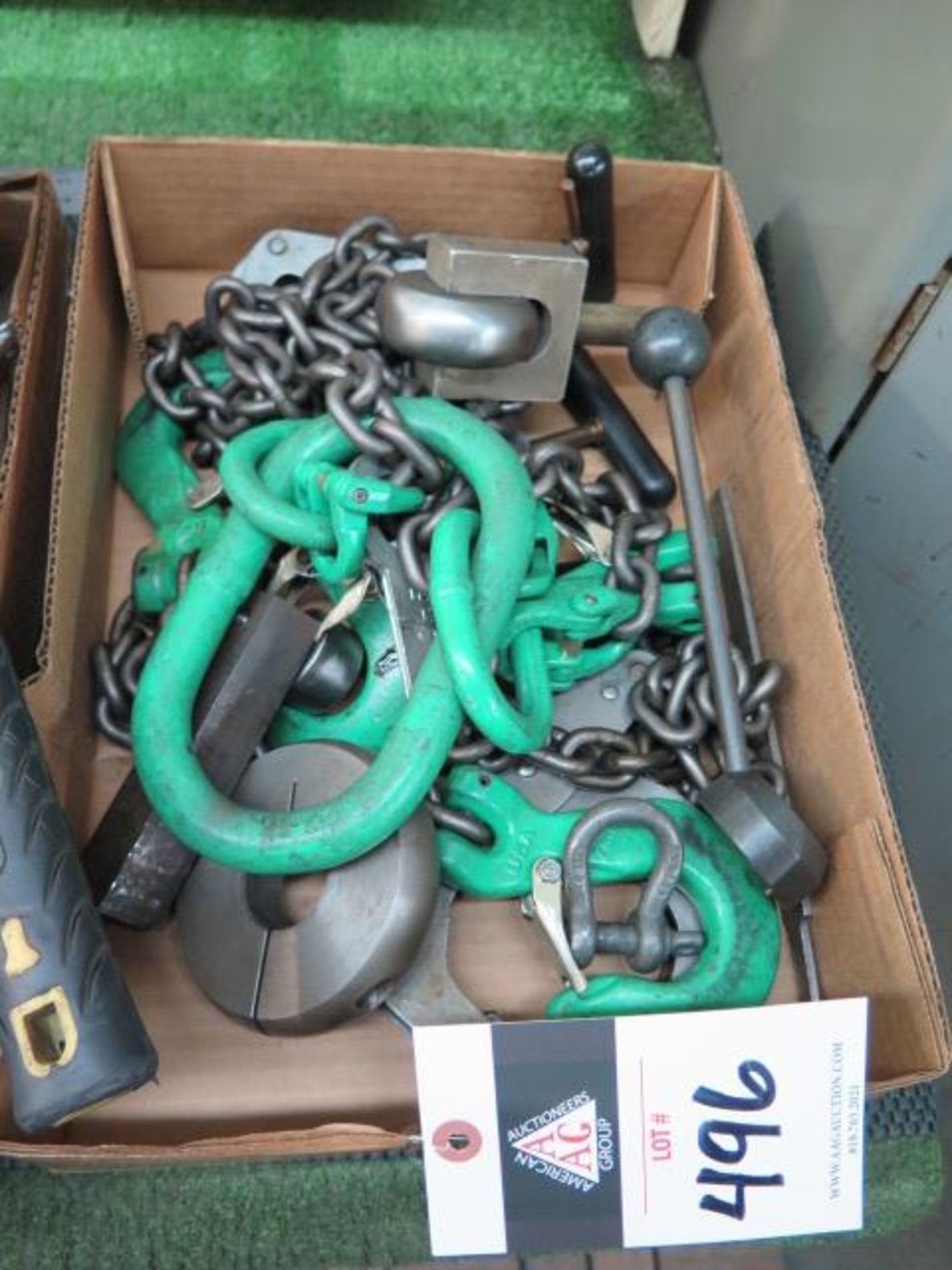 Rigging Chain Slings (SOLD AS-IS - NO WARRANTY)