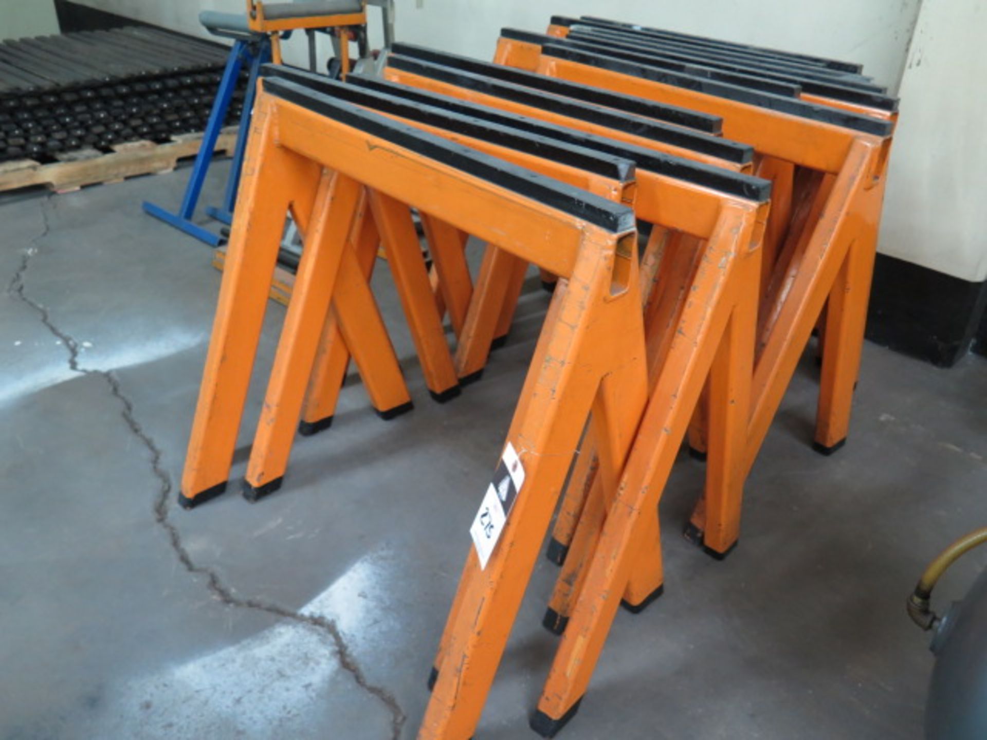 Steel Sawhorses (12) (SOLD AS-IS - NO WARRANTY) - Bild 2 aus 4