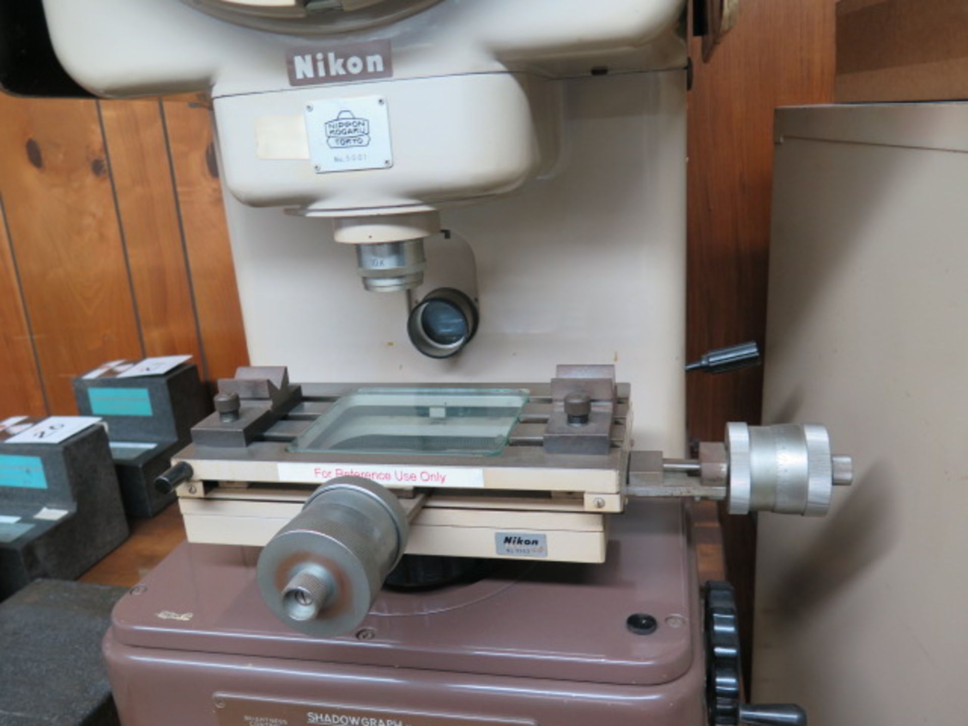 Nikon mdl. 6 12” Optical Comparator s/n 5001 w/ Surface and Profile Illumination (SOLD AS-IS - NO - Image 5 of 8
