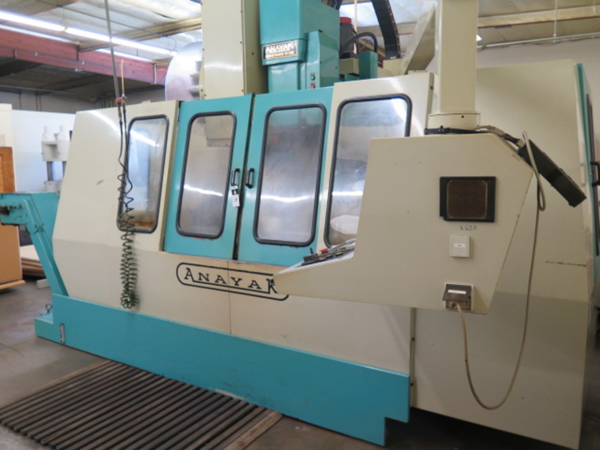 1997 Anayak “Anak-Matic-9-CNC” CNC VMC s/n M-970515 w/ Fanuc Series 0-m Control, SOLD AS IS - Image 3 of 16