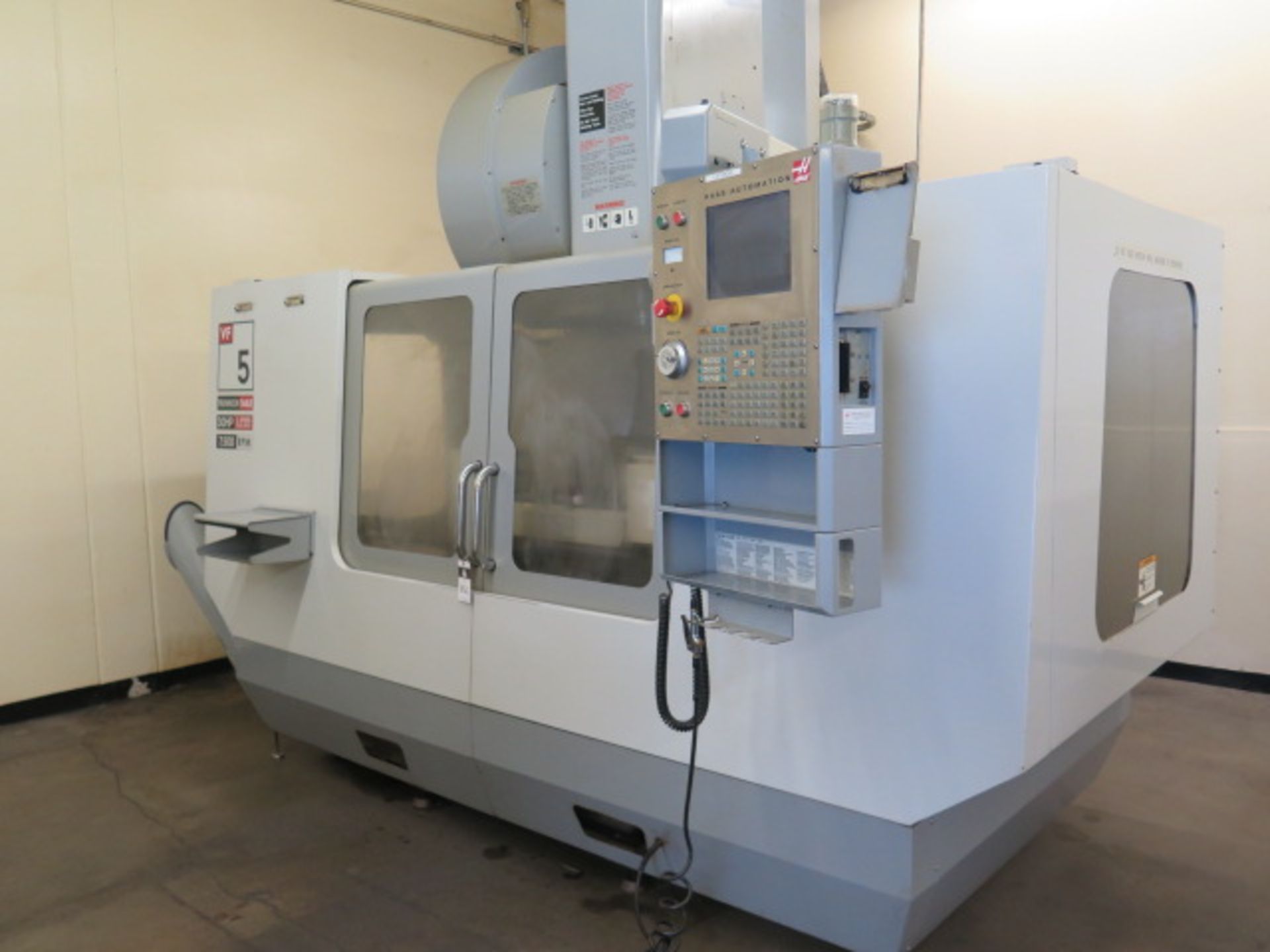 2005 Haas VF5/50TR 5-Axis Trunnion CNC VMC s/n 45847 w/ Haas Controls, 30-Station ATC, SOLD AS IS - Image 2 of 24