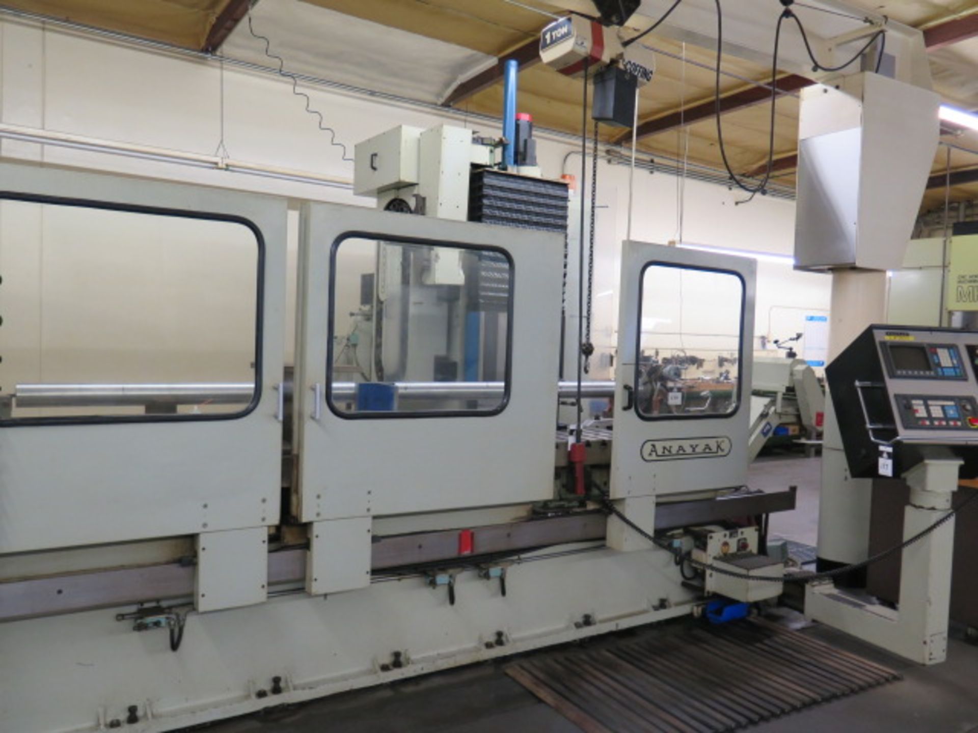 1990 Anayak H20 CNC HMC s/n HMC-7170 w/ Fanuc Controls, 24-Station ATC, BT-50, SOLD AS IS - Image 3 of 19