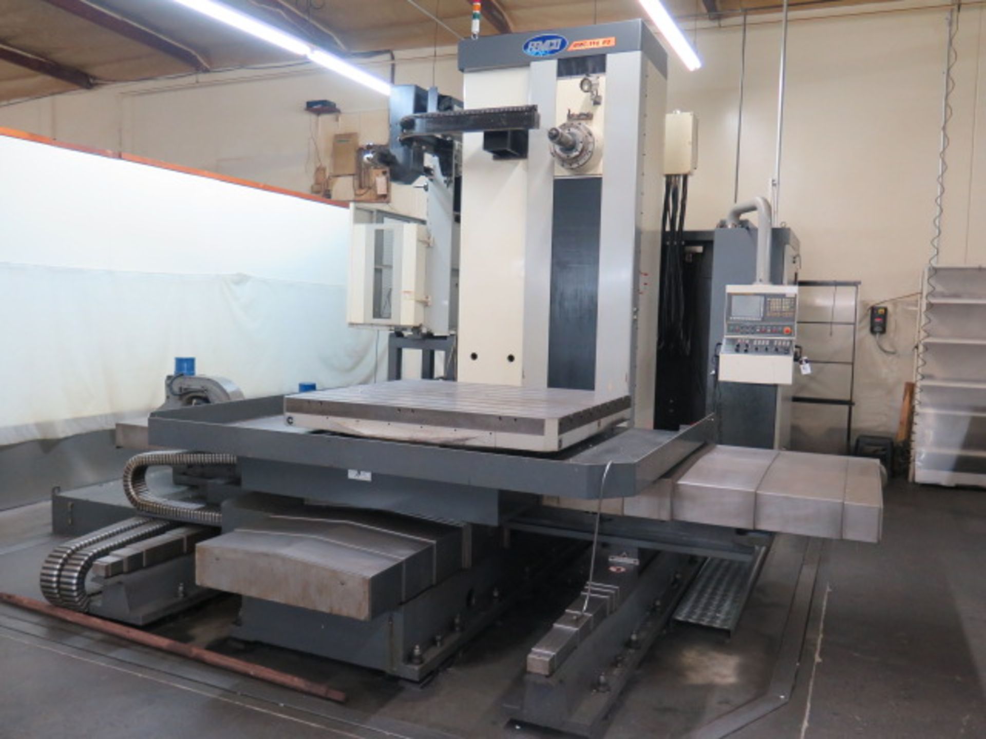 2016 Femco BMC-110 R2 CNC Horizontal Boring Mill s/n B7120540 w/Fanuc Series 32i-MODEL B, SOLD AS IS - Image 2 of 23