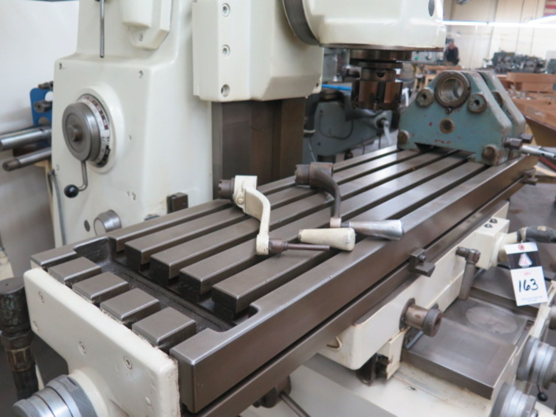 Grazioli Ludor 3 Universal Mill w/ 50-Taper Universal Vertical Milling Head, Power Feeds, SOLD AS IS - Image 7 of 12