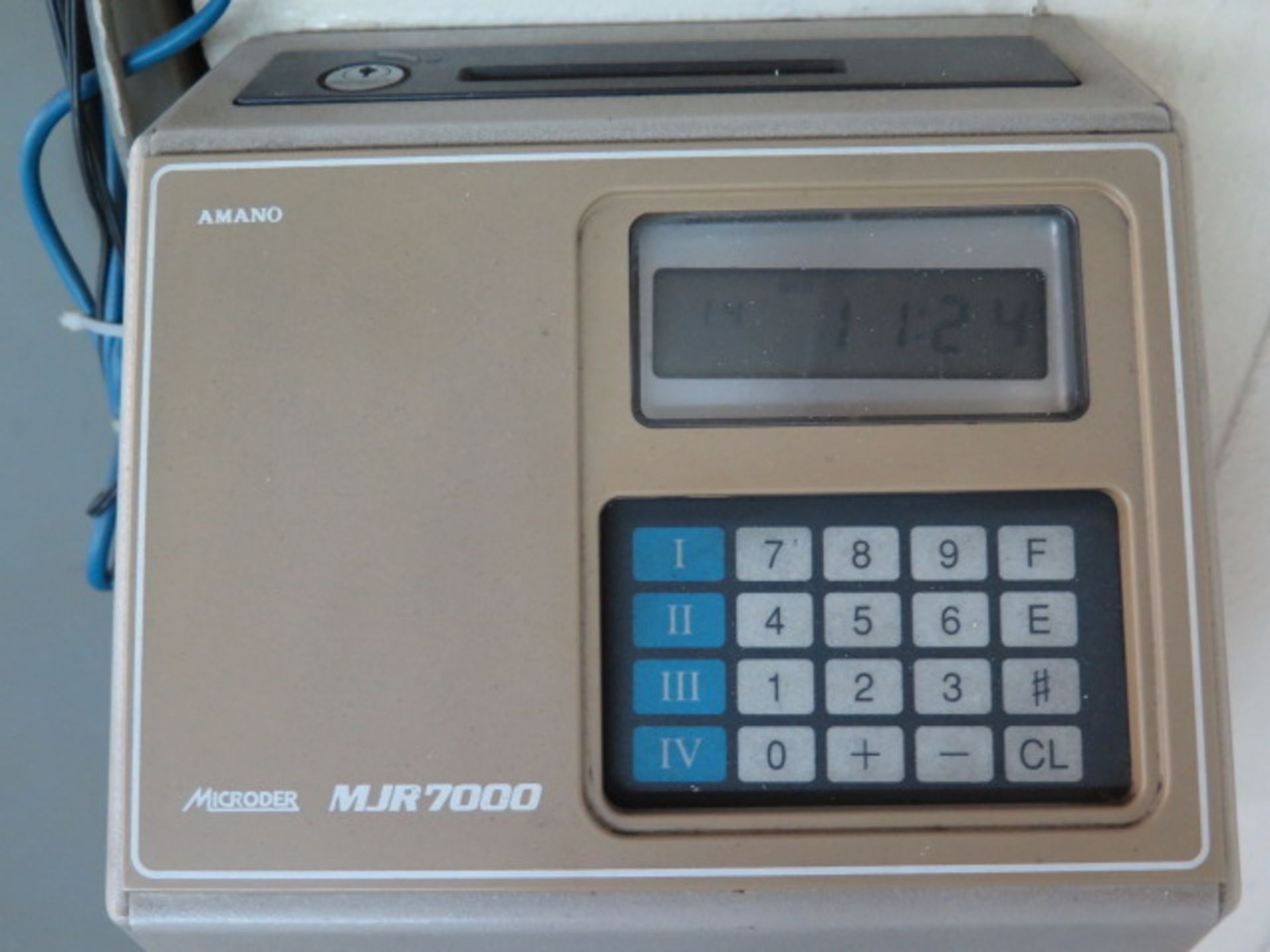 Micorder MJR7000 Time Clock (SOLD AS-IS - NO WARRANTY) - Image 3 of 4