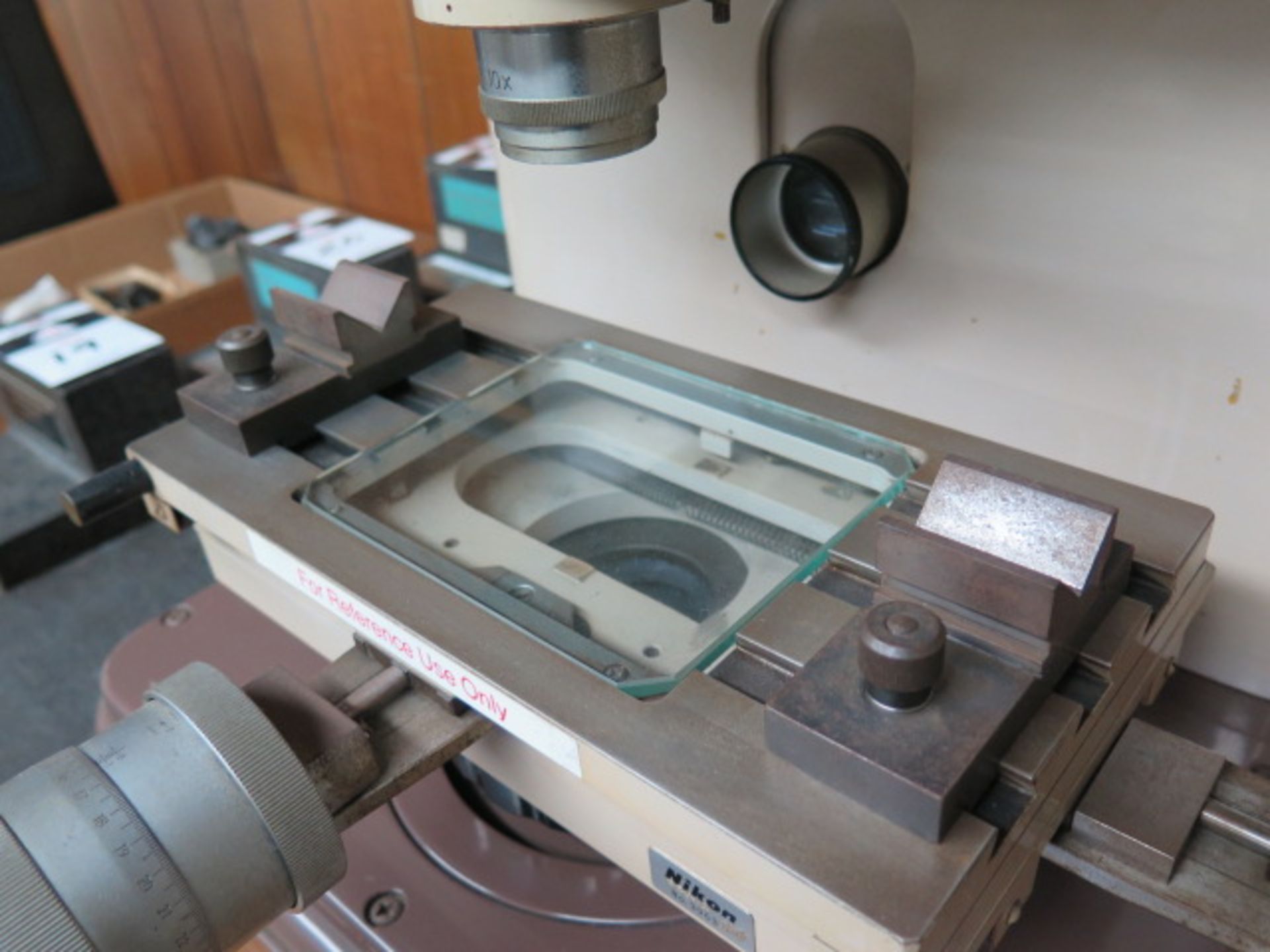 Nikon mdl. 6 12” Optical Comparator s/n 5001 w/ Surface and Profile Illumination (SOLD AS-IS - NO - Image 7 of 8