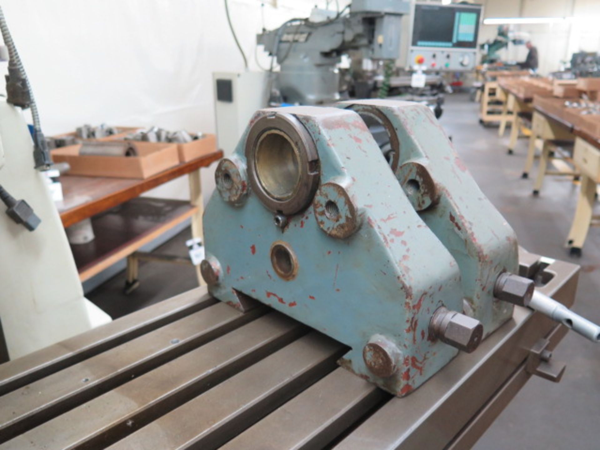 Grazioli Ludor 3 Universal Mill w/ 50-Taper Universal Vertical Milling Head, Power Feeds, SOLD AS IS - Image 6 of 12