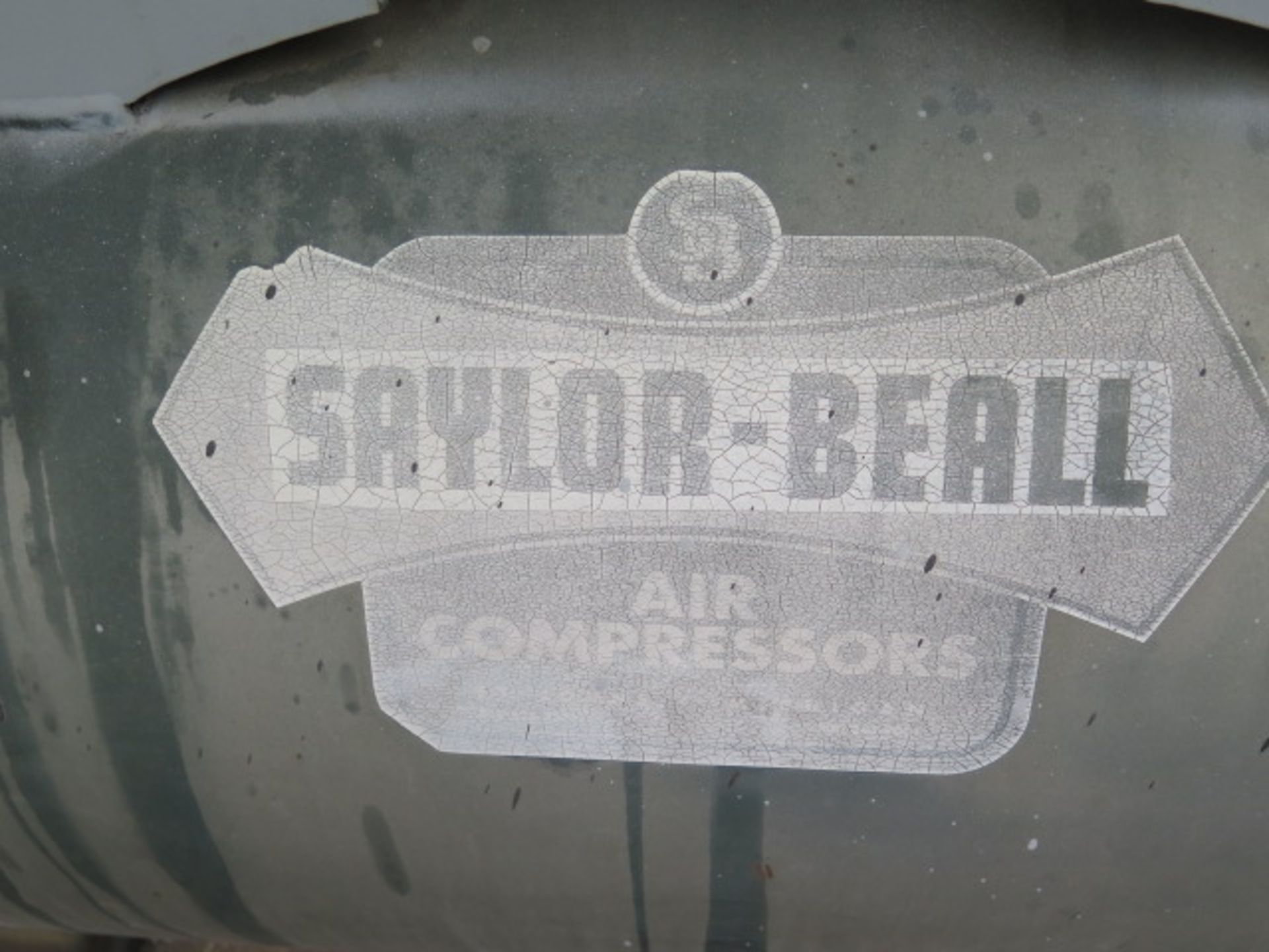 Saylor-Beale 10Hp Horizontal Air Compressor w/ 120 Gallon Tank, Arrow Refrigerated Air Dryer (SOLD - Image 4 of 8