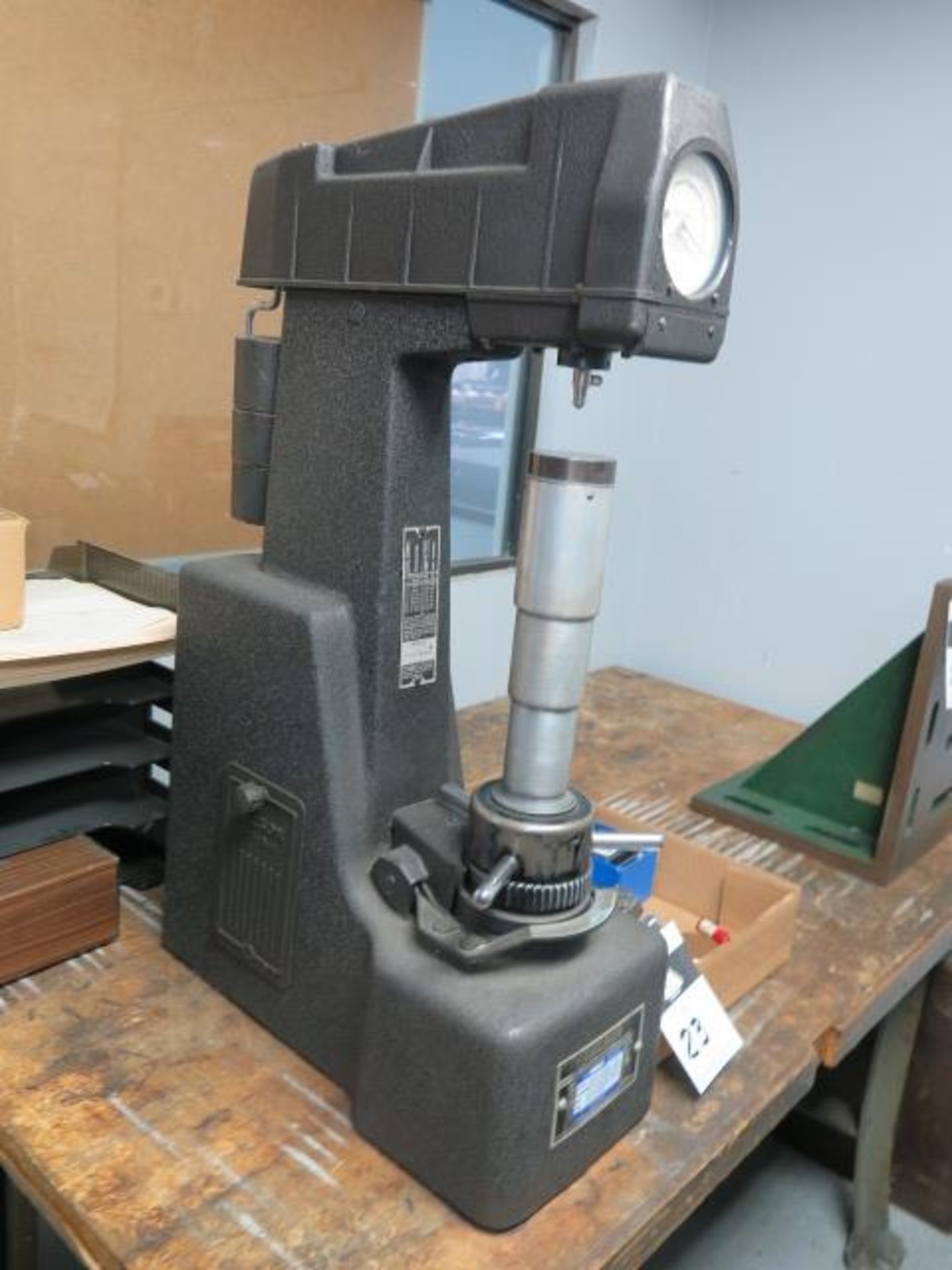 Wilson 4JR UBB Rockwell Hardness Tester s/n 7972 (SOLD AS-IS - NO WARRANTY) - Image 2 of 9