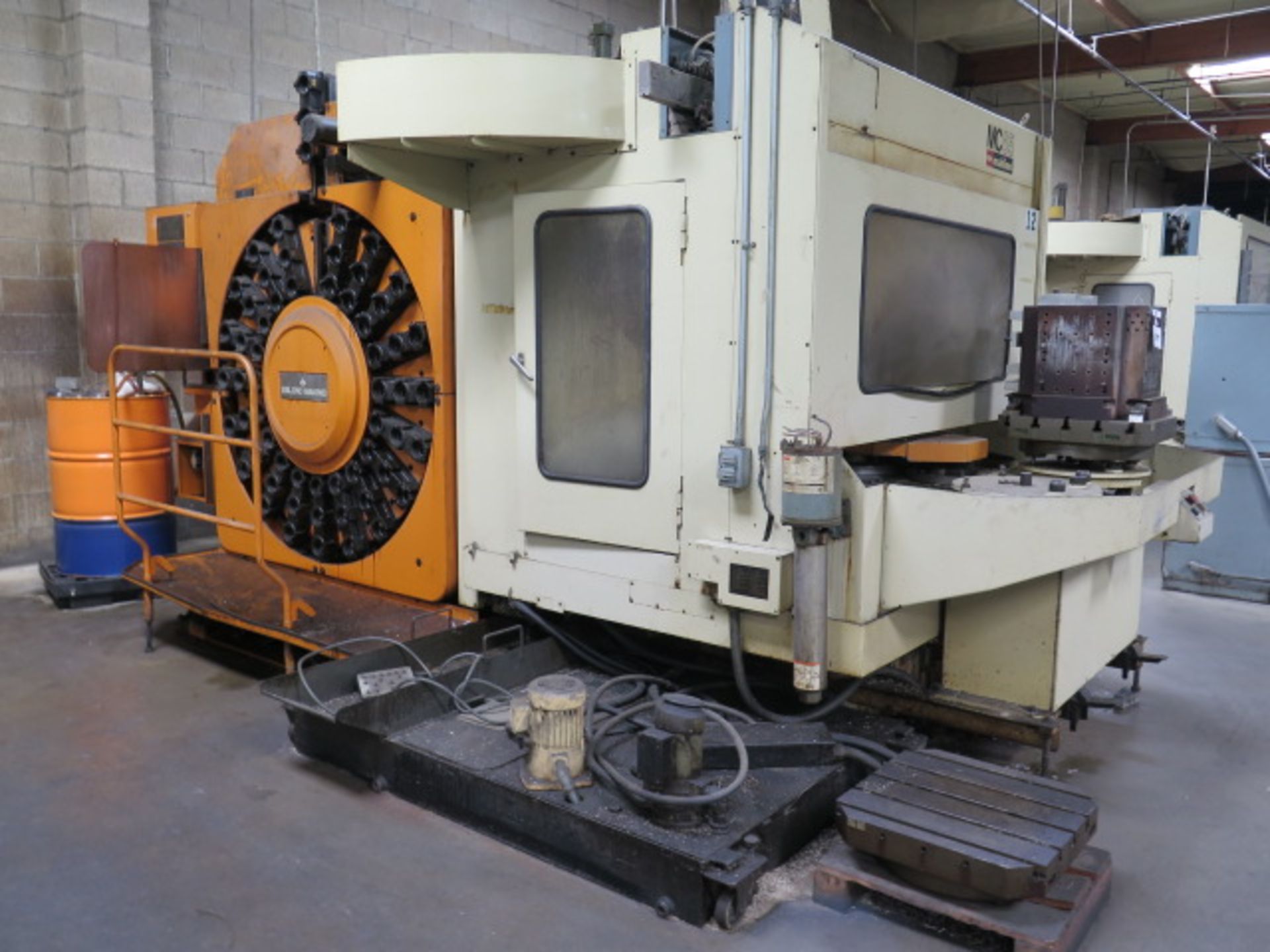 LeBlond Makino MC65-A60 2-Pallet CNC HMC s/n A60-498 w/ Fanuc System 6M, SOLD AS IS - Image 3 of 15