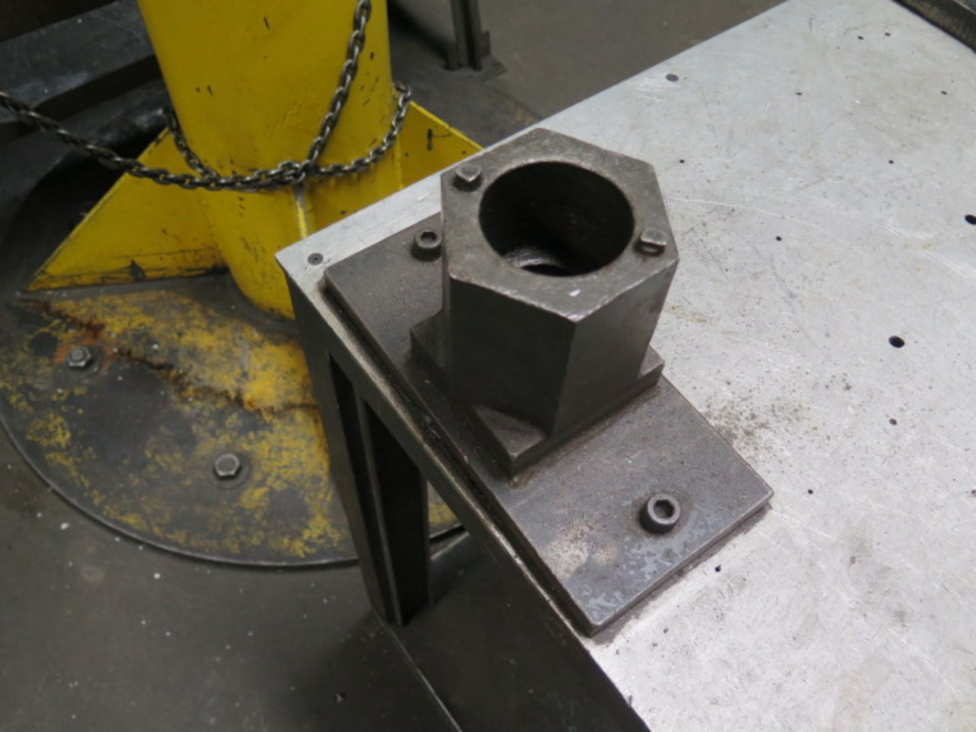 50-Taper and 40-Taper Tooling Blocks w/ Heavy Duty Table (SOLD AS-IS - NO WARRANTY) - Image 3 of 5