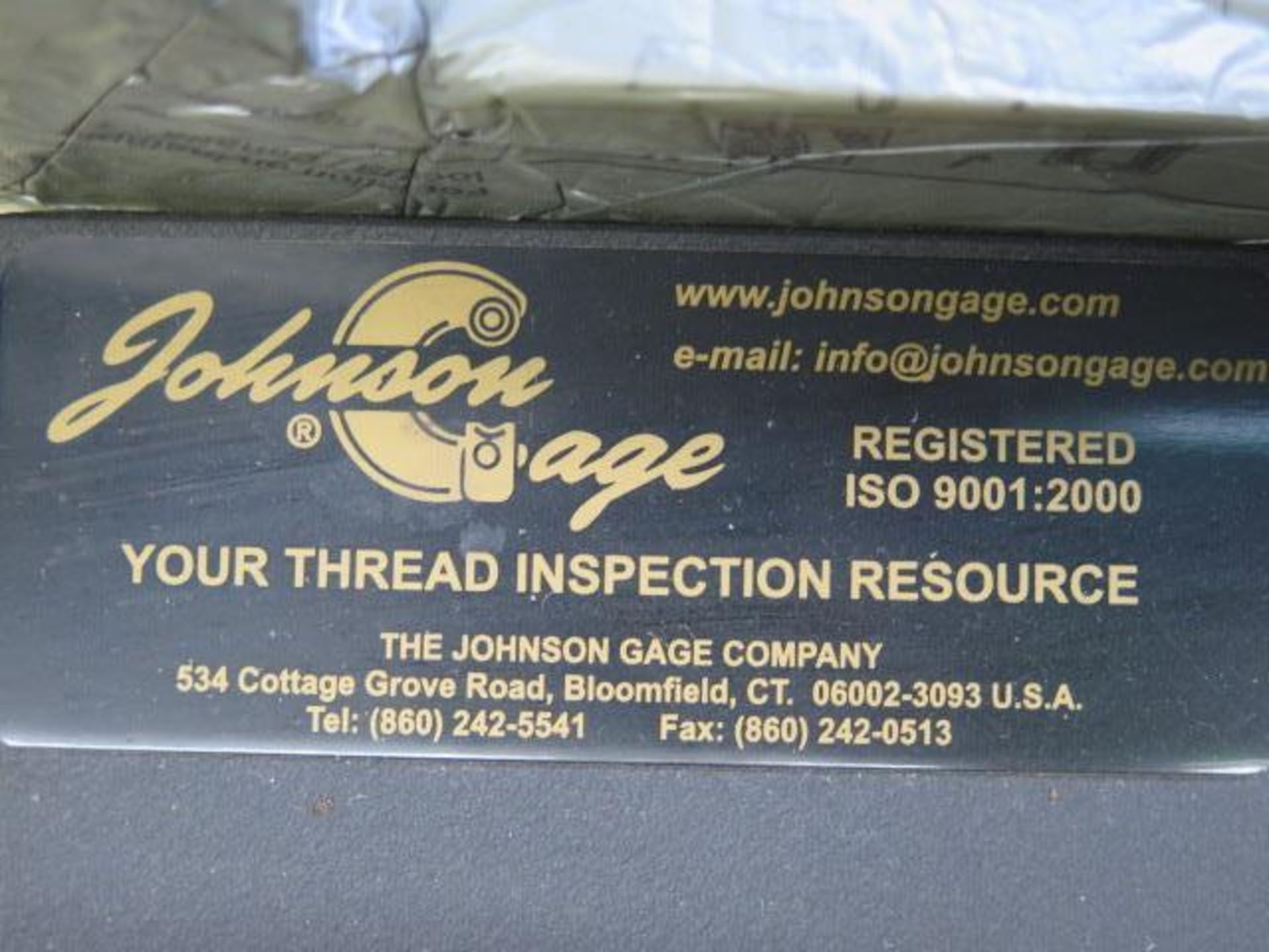 Johnson Gage Digital ID Thread Pitch Gage Set (SOLD AS-IS - NO WARRANTY) - Image 9 of 9