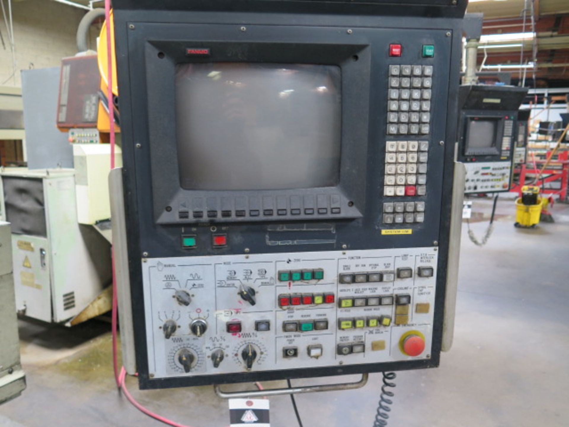 LeBlond Makino FNC-74/A30 4-Axis CNC VMC s/n LM2-070 w/ Fanuc System 11M, SOLD AS IS - Image 11 of 16