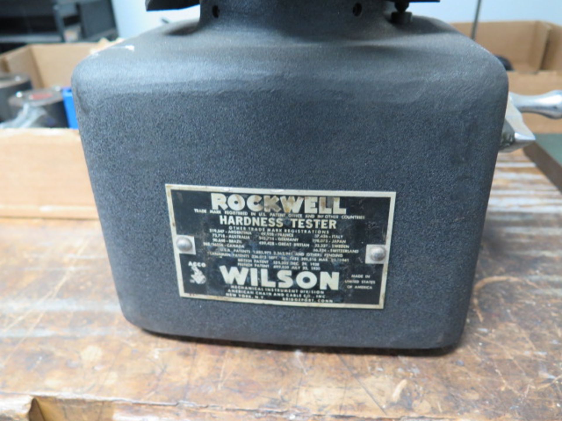 Wilson Rockwell Hardness Tester (SOLD AS-IS - NO WARRANTY) - Image 8 of 9