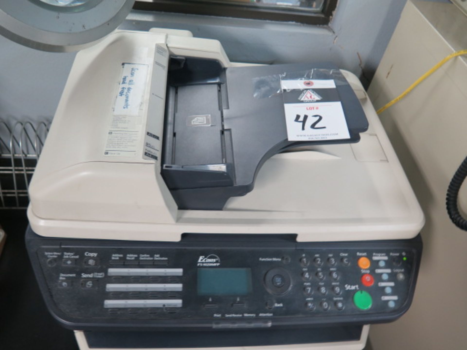 Kyocera Ecosys FS-1028MFP Copier/Printer (SOLD AS-IS - NO WARRANTY) - Image 3 of 5