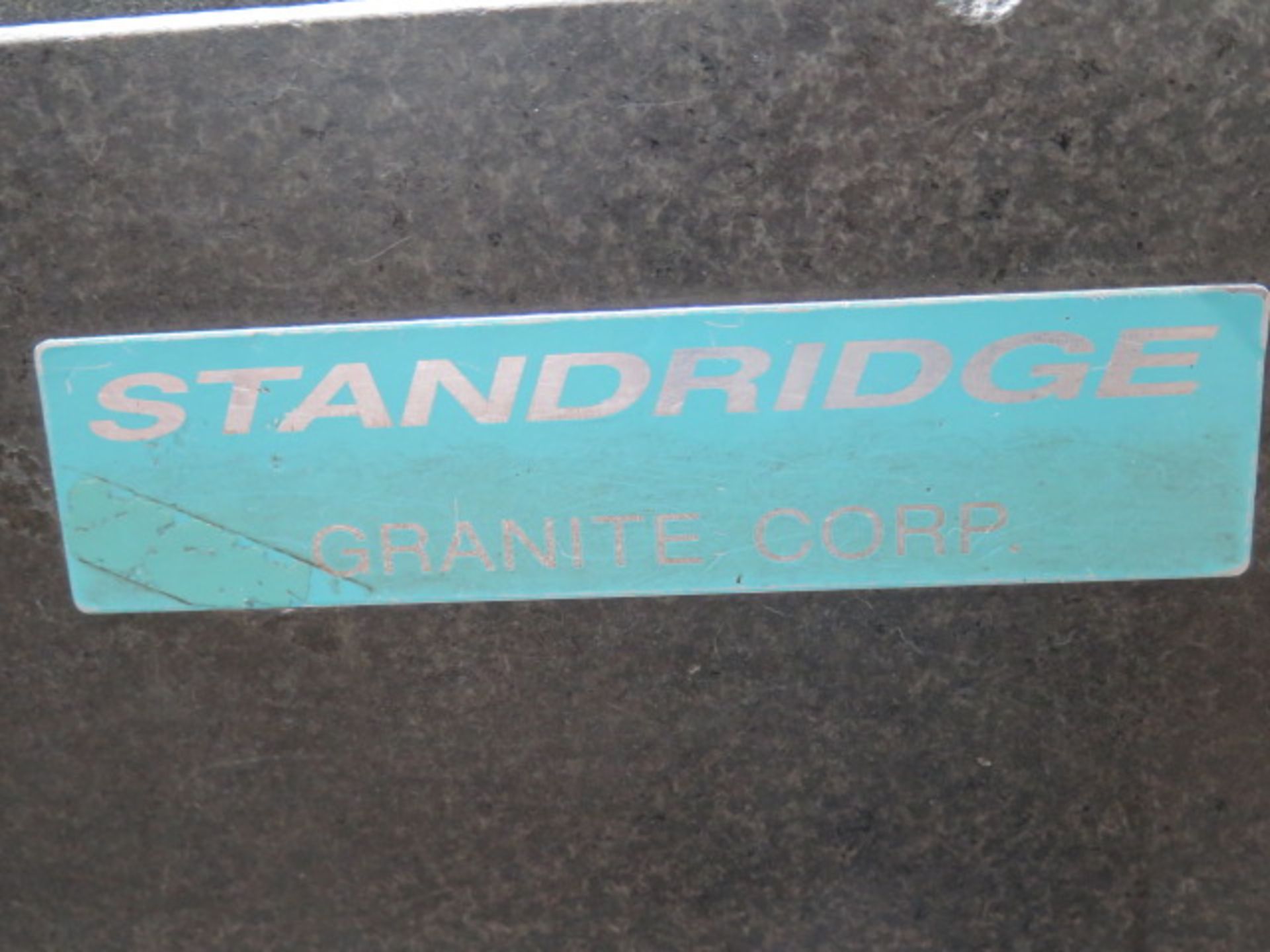 Standridge 48” x 72” x 8 ½” Grade “A” Granite Surface Plate w/ Rolling Stand (SOLD AS-IS - NO - Image 9 of 9