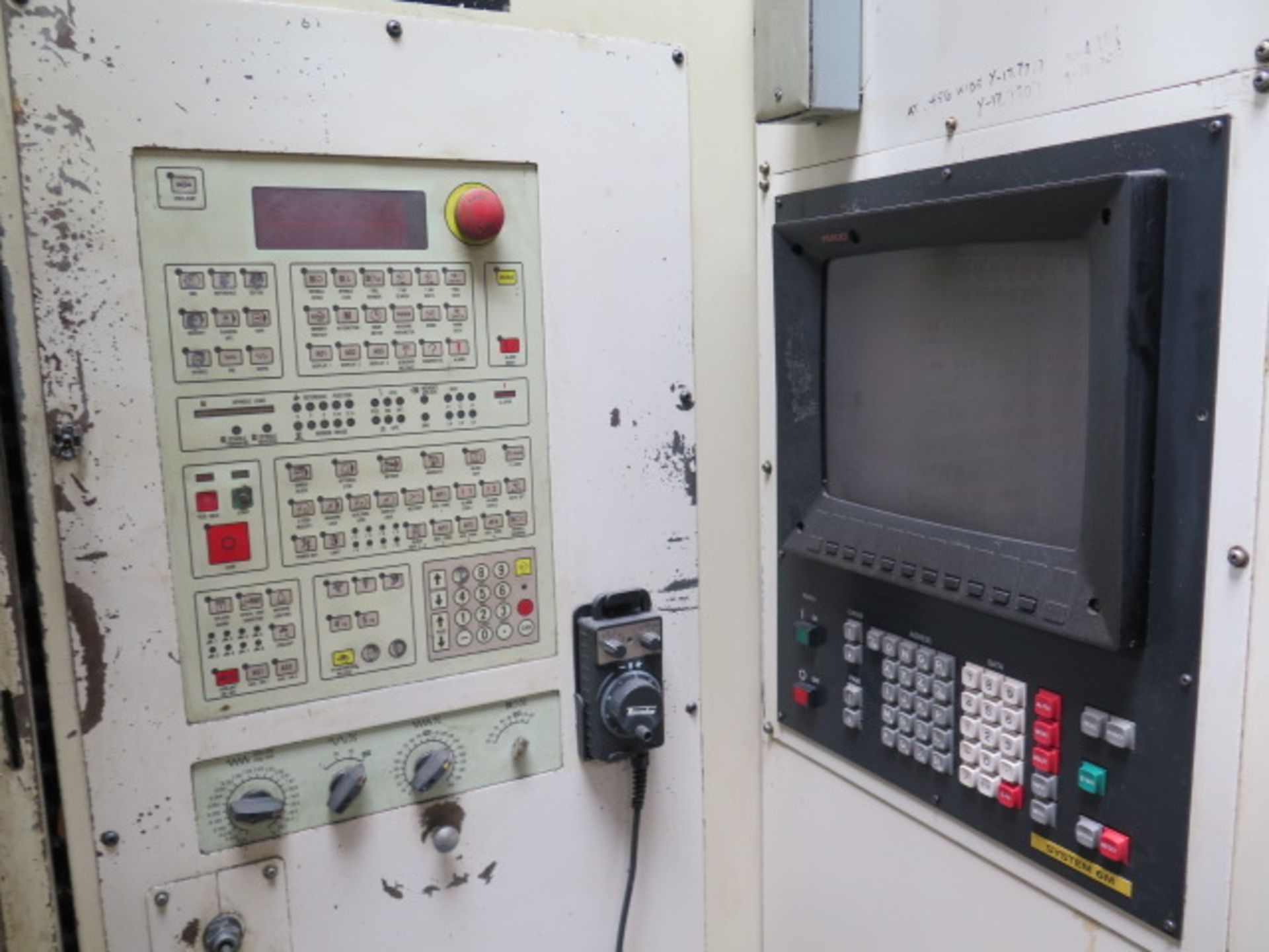 LeBlond Makino MC65-A60 2-Pallet CNC HMC s/n A60-498 w/ Fanuc System 6M, SOLD AS IS - Image 8 of 15