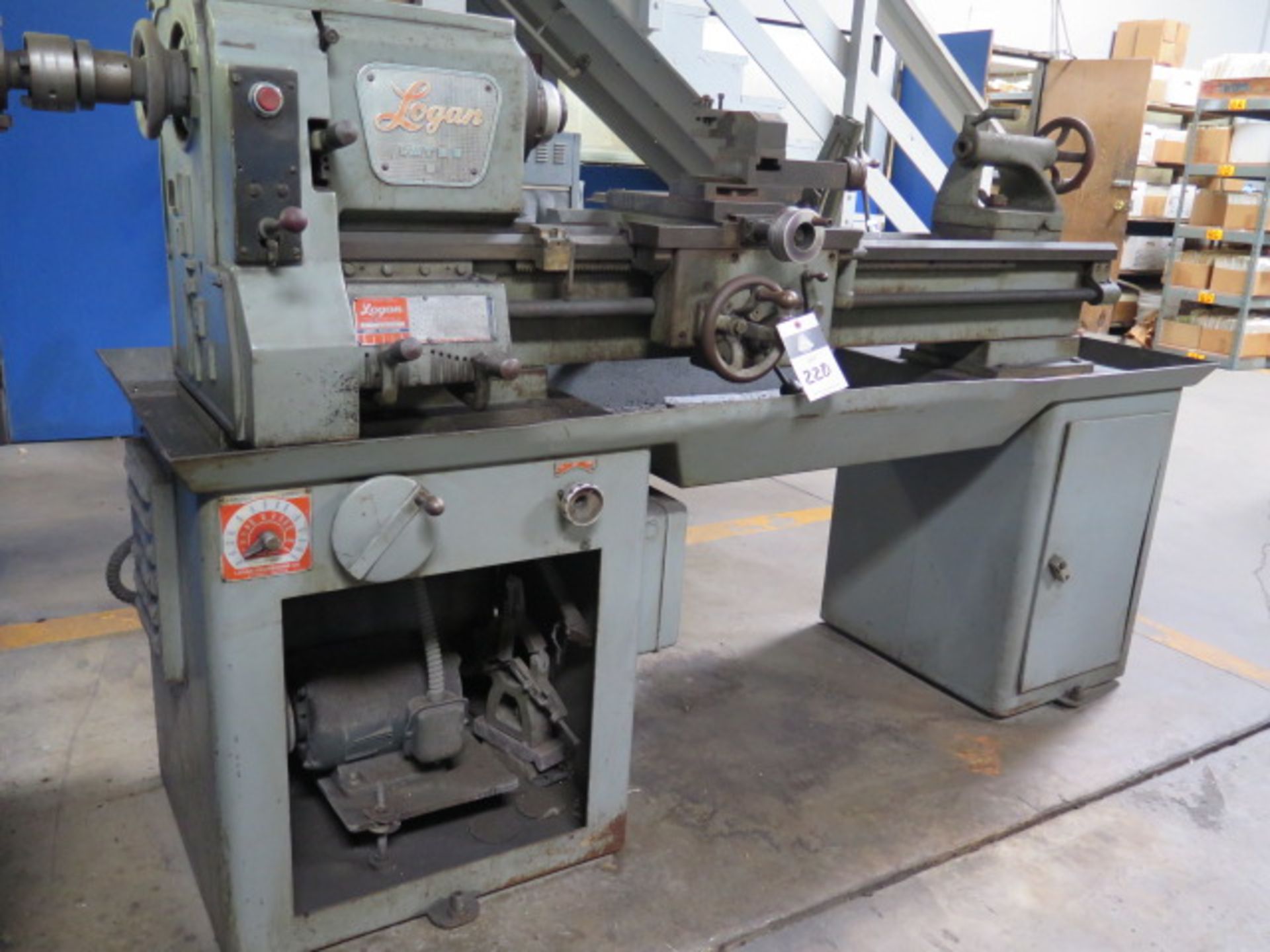 Logan 15” x 60” Lathe w/ 55-2000 Dial Change RPM, Inch Threading, Tailstock, KDK, SOLD AS IS - Image 3 of 10