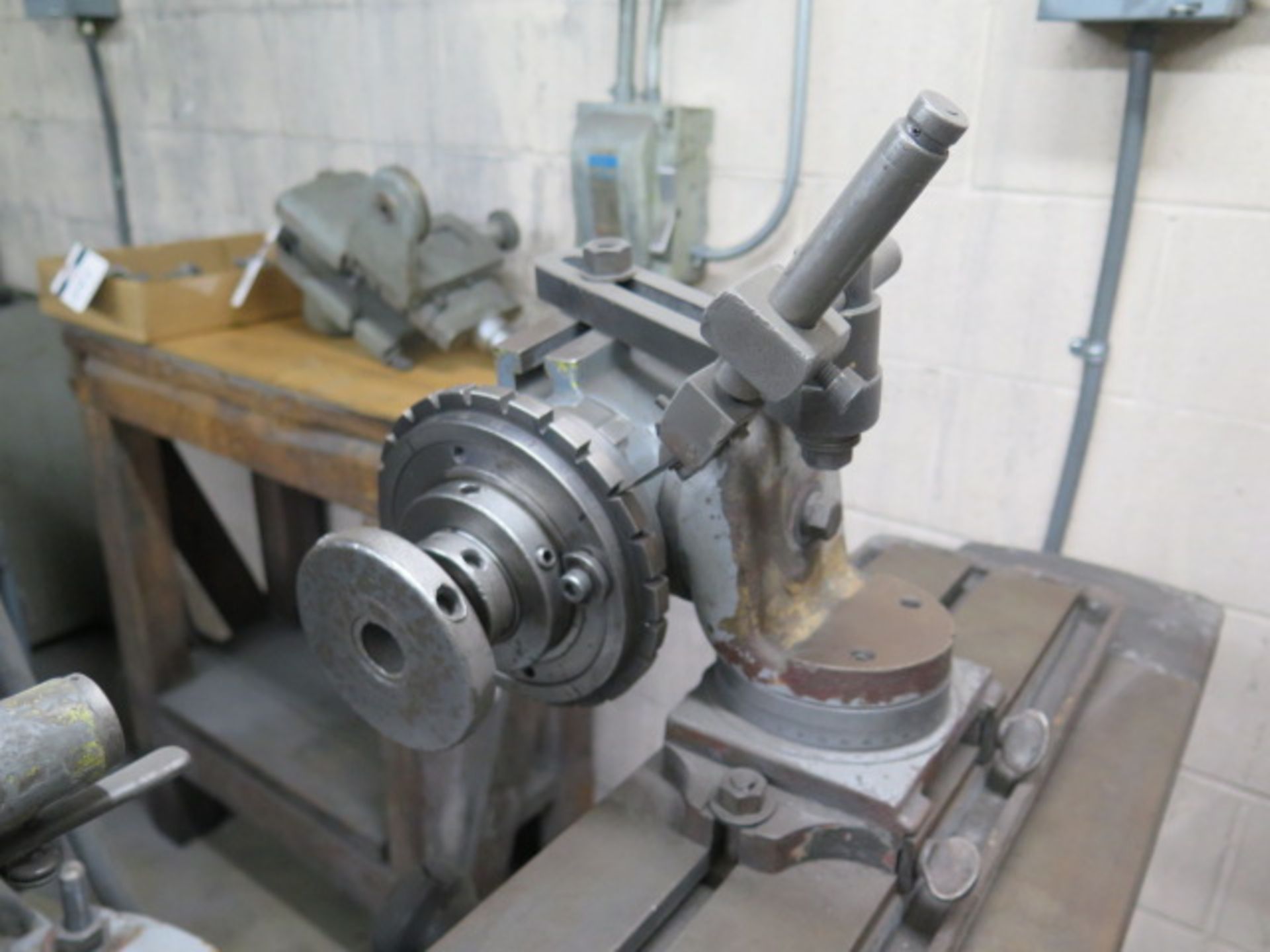 Jack Mill J-40 Tool and Cutter Grinder s/n J-10871 w/ Motorized Work Head, Centers, 5C SOLD AS IS - Image 4 of 10