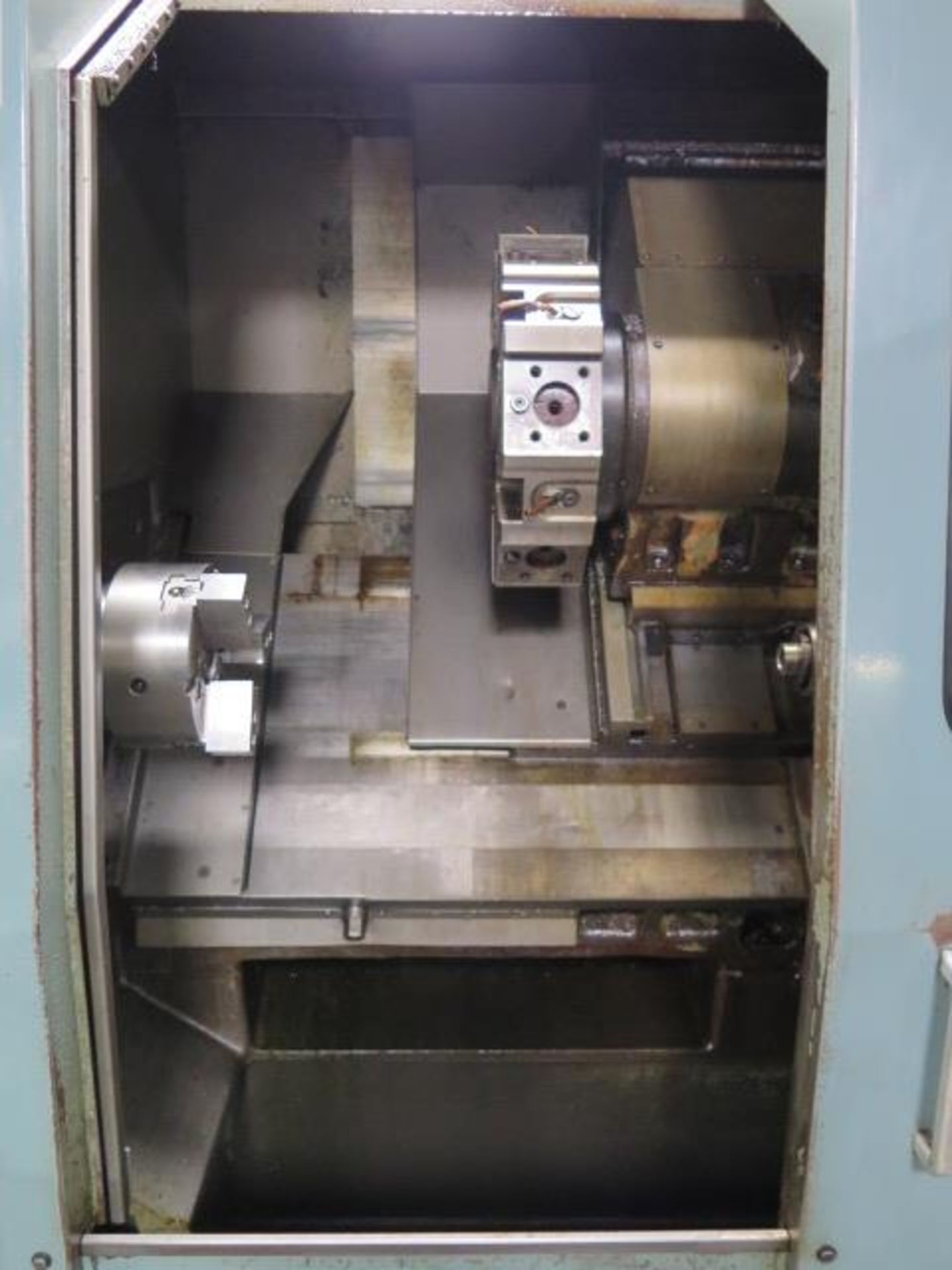 Mori Seiki SL-3A CNC Turning Center s/n 2075 w/ Fanuc 6T Controls, 12-Station Turret, SOLD AS IS - Image 4 of 13
