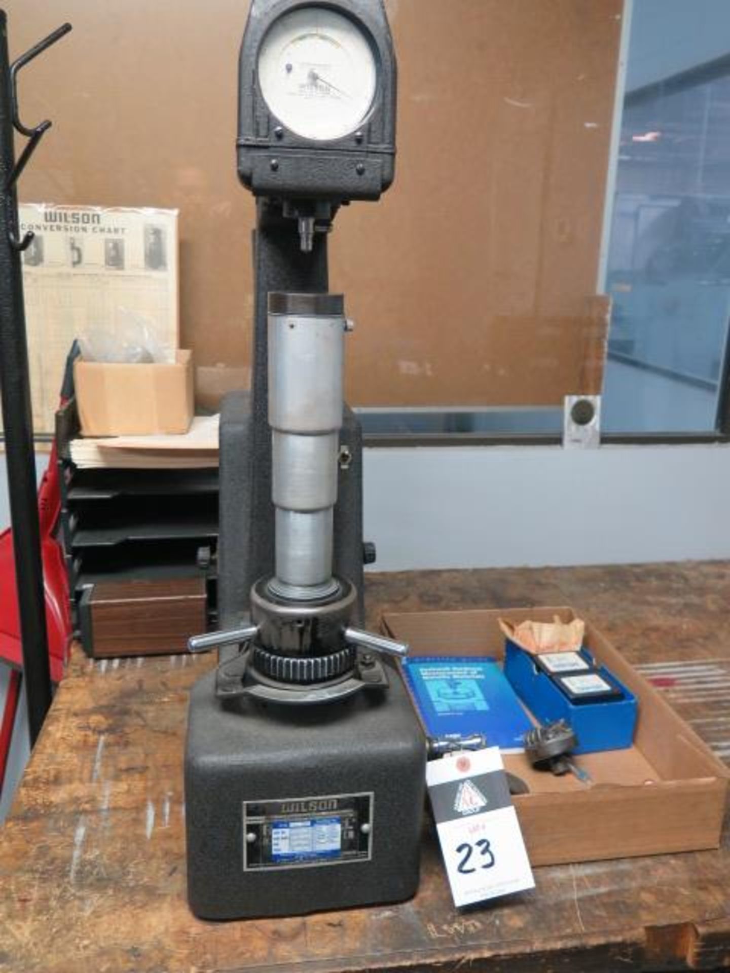 Wilson 4JR UBB Rockwell Hardness Tester s/n 7972 (SOLD AS-IS - NO WARRANTY)