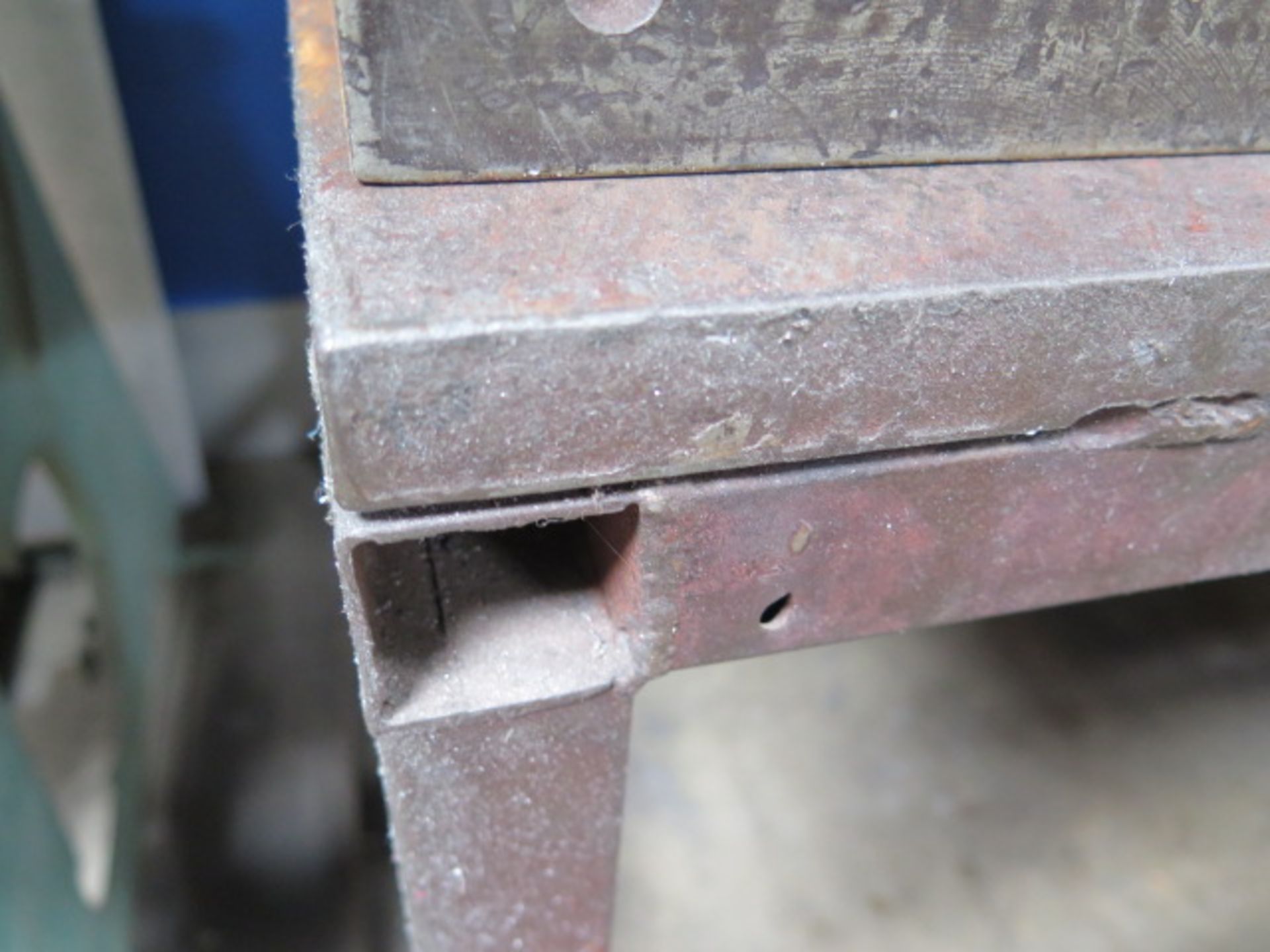 Heavy Duty Steel Tables (2) (SOLD AS-IS - NO WARRANTY) - Image 3 of 6