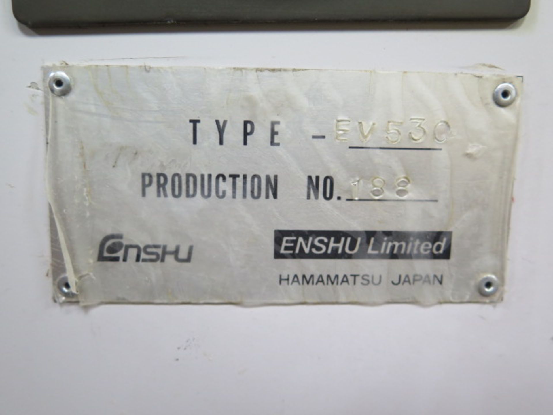 Enshu EV530S CNC VMC s/n 188 w/ Fanuc Series 18i-M Controls, 30-Station Side SOLD AS IS - Image 14 of 14