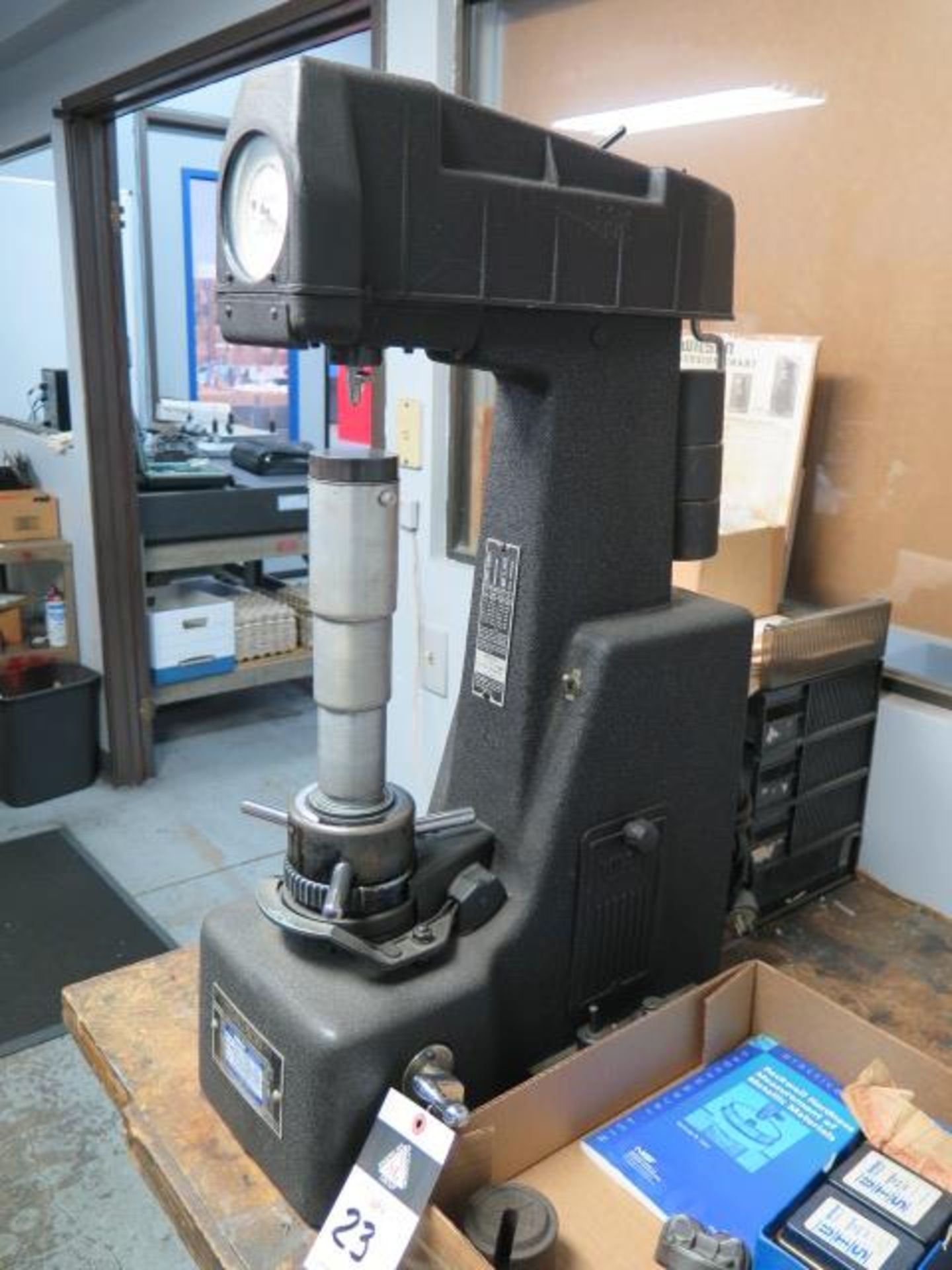 Wilson 4JR UBB Rockwell Hardness Tester s/n 7972 (SOLD AS-IS - NO WARRANTY) - Image 3 of 9