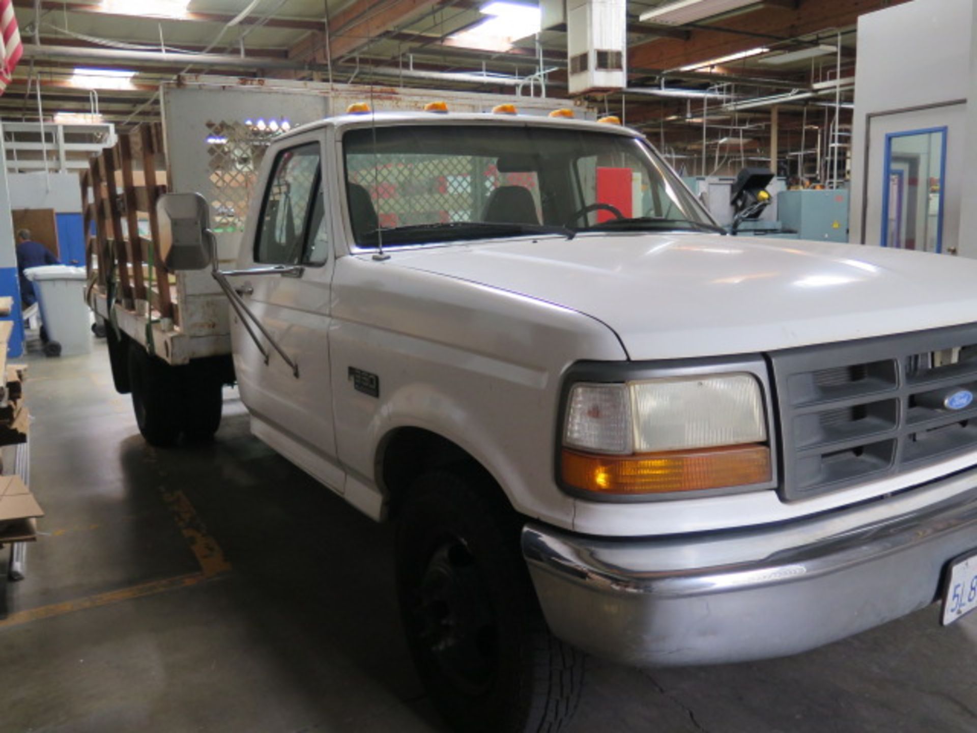 1997 Ford F-350 12’ Truck Lisc# 5L84124 w/ 7.5L V8 Gas, 5-Sp Manual Trans, 163,374 Miles, SOLD AS IS - Image 3 of 23