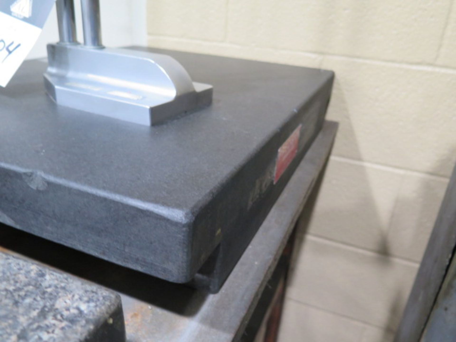 DoAll 18" x 24" x 4" 2-Ledge Granite Surface Plate w/ Rolling Stand (SOLD AS-IS - NO WARRANTY) - Image 2 of 5