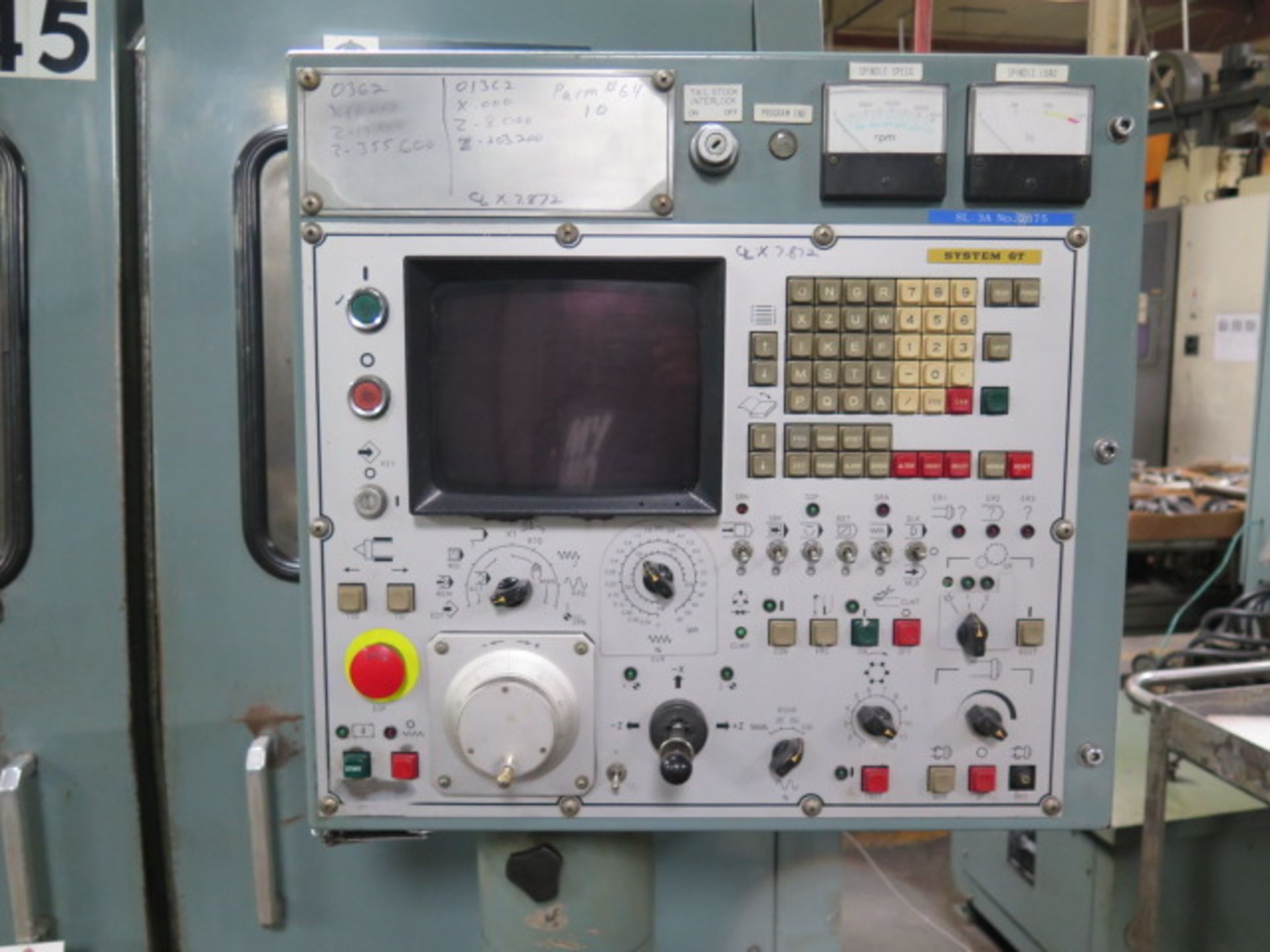 Mori Seiki SL-3A CNC Turning Center s/n 2075 w/ Fanuc 6T Controls, 12-Station Turret, SOLD AS IS - Image 10 of 13