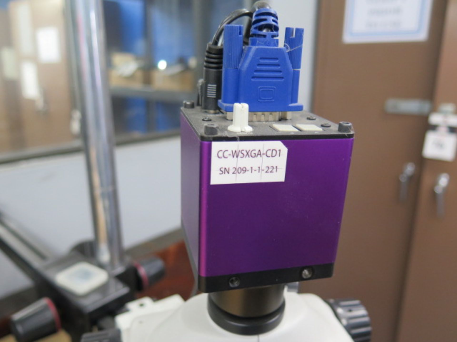 Scienscope Video Microscope w/ Light Source and Monitor (SOLD AS-IS - NO WARRANTY) - Image 3 of 8