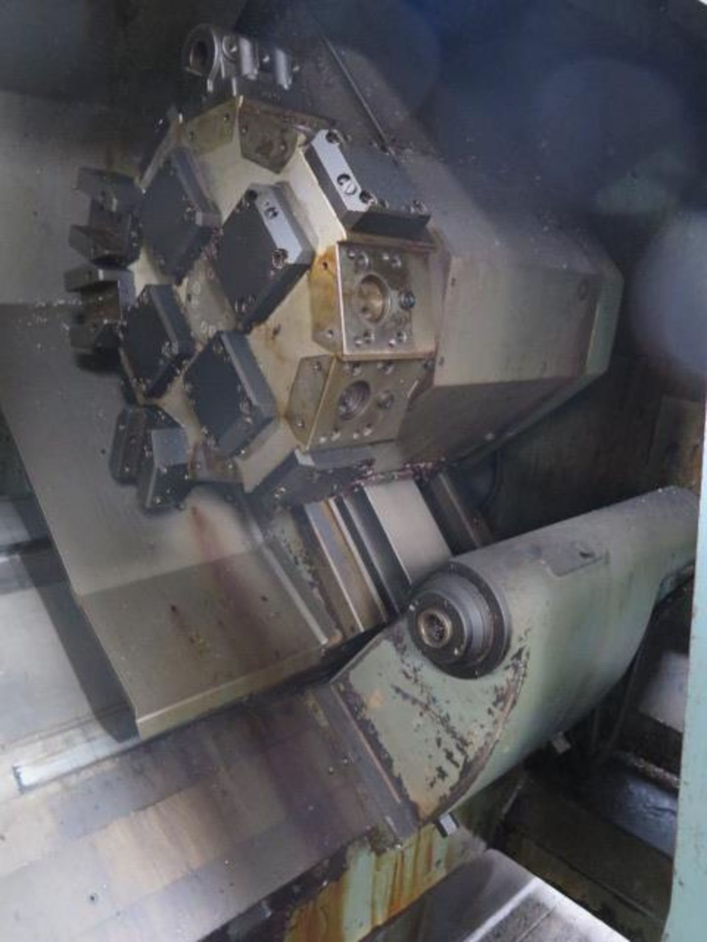 Mori Seiki SL-4T CNC Turning Center s/n 9 w/ Fanuc 6T Controls, 12-Station Turret, SOLD AS IS - Image 6 of 13