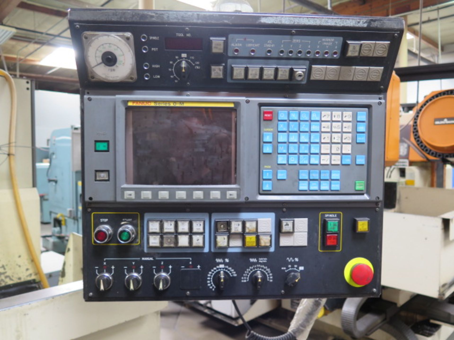 LeBlond Makino FNC-74/A30 CNC VMC s/n LM2-169 w/ GE Fanuc 0M Controls, SOLD AS IS - Image 9 of 13
