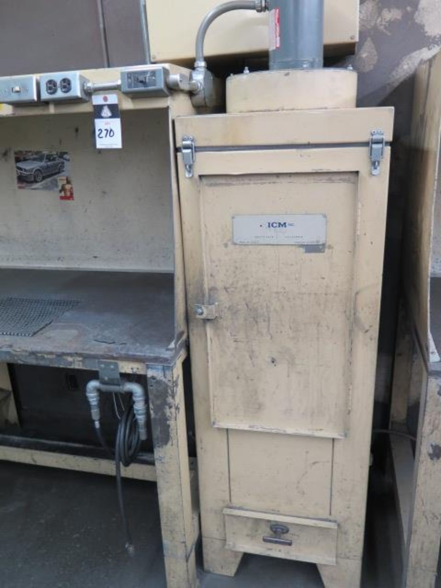 ICM 32” x 48” Down-Draft Table w/ Dust Collector (SOLD AS-IS - NO WARRANTY) - Image 2 of 7