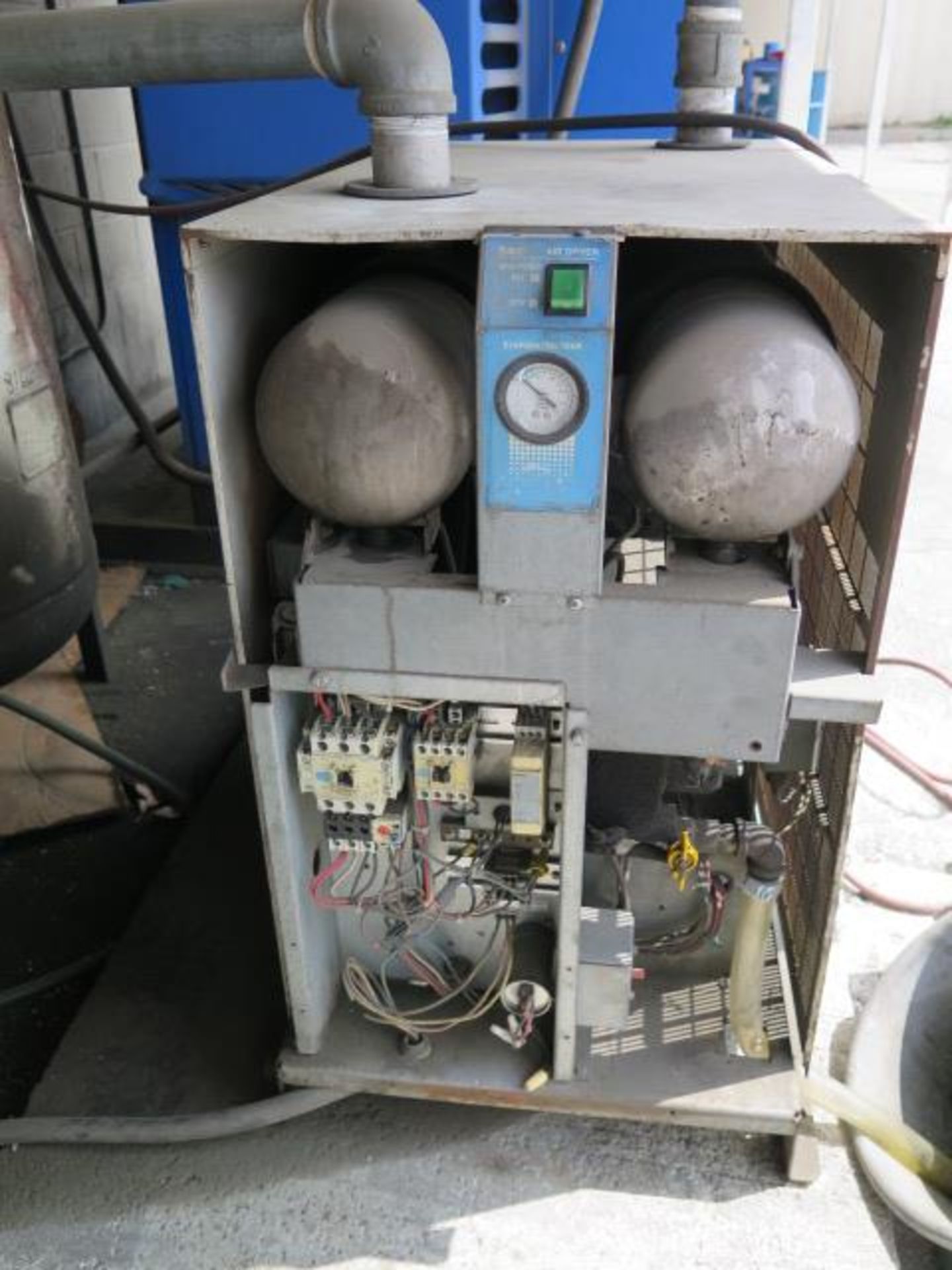 Quincy QGS-50 50pHp Rotary Air Compr w/ Dig Controls, SMC Refrigerated Air Dryer & Tank, SOLD AS IS - Image 12 of 14