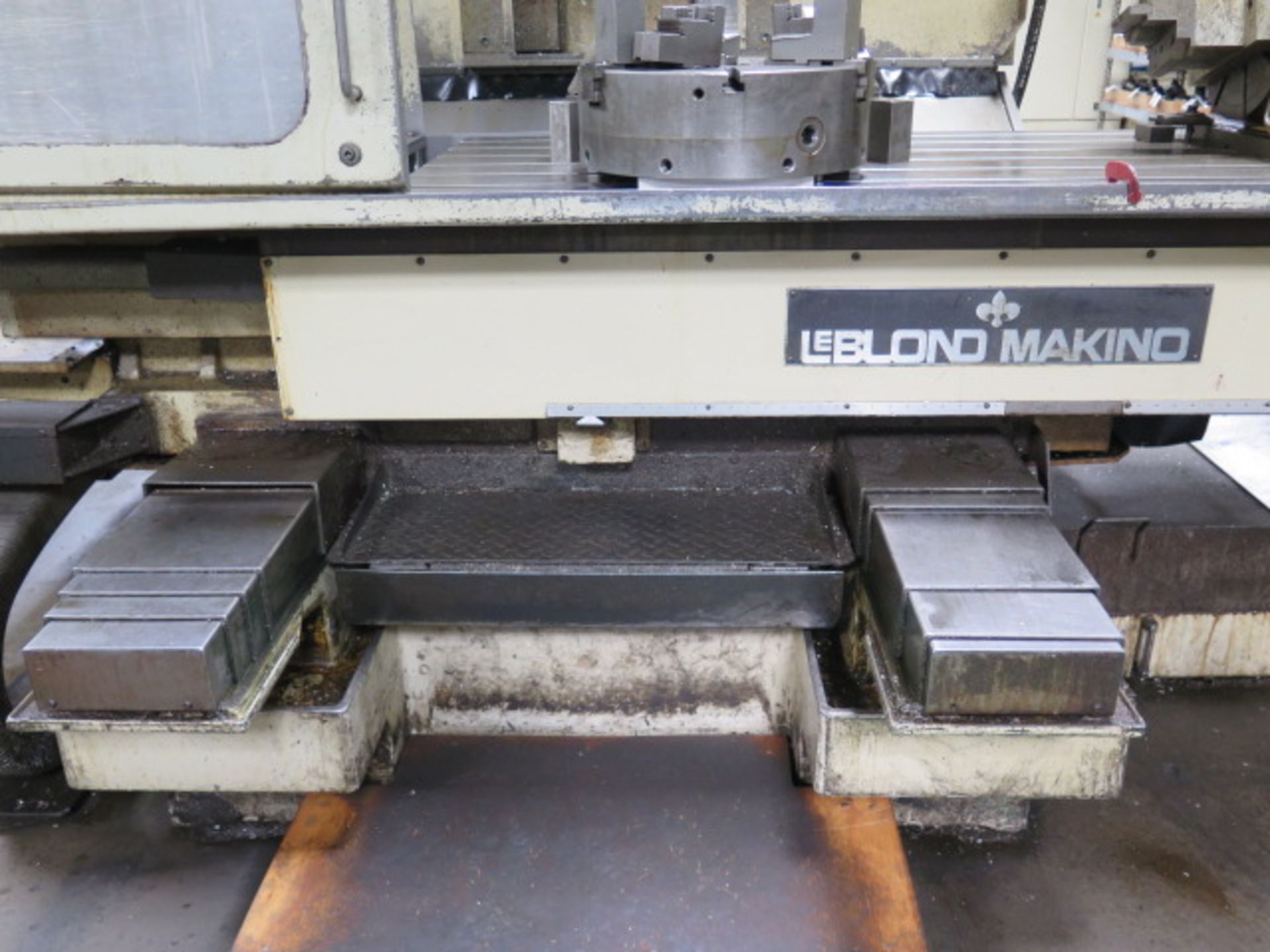 LeBlond Makino FNC-128/A30 4-Axis CNC VMC s/n LM3-077 w/ GE Fanuc 0M Controls, SOLD AS IS - Image 10 of 14