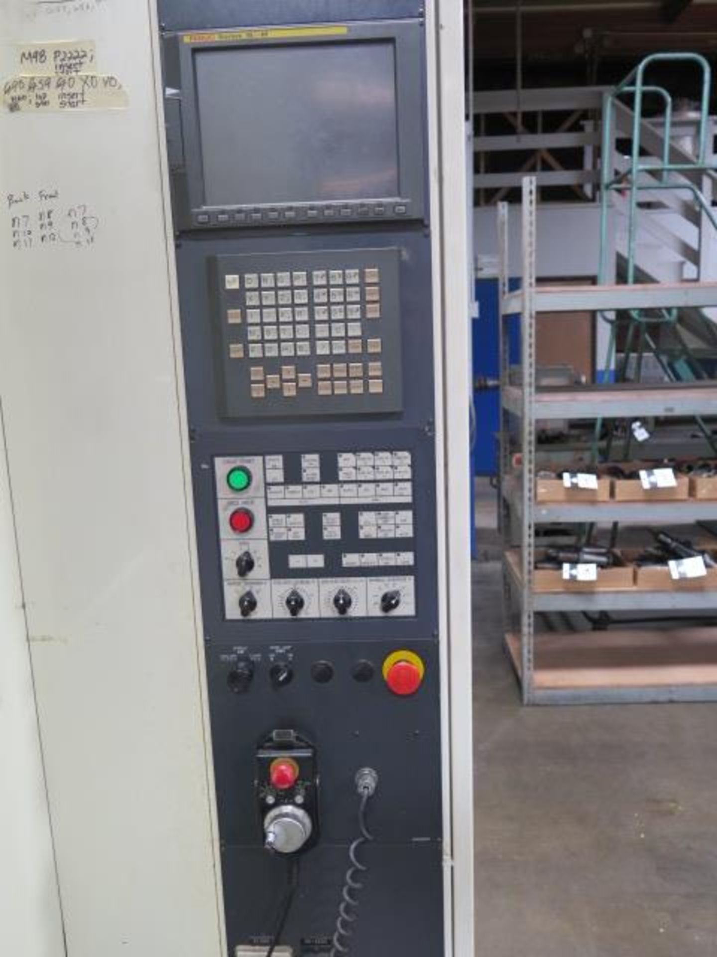 Nigata SPN50-H.O. 2-Pallet CNC HMC s/n 46620535 w/ Fanuc Series 16i-M, SOLD AS IS - Image 11 of 21