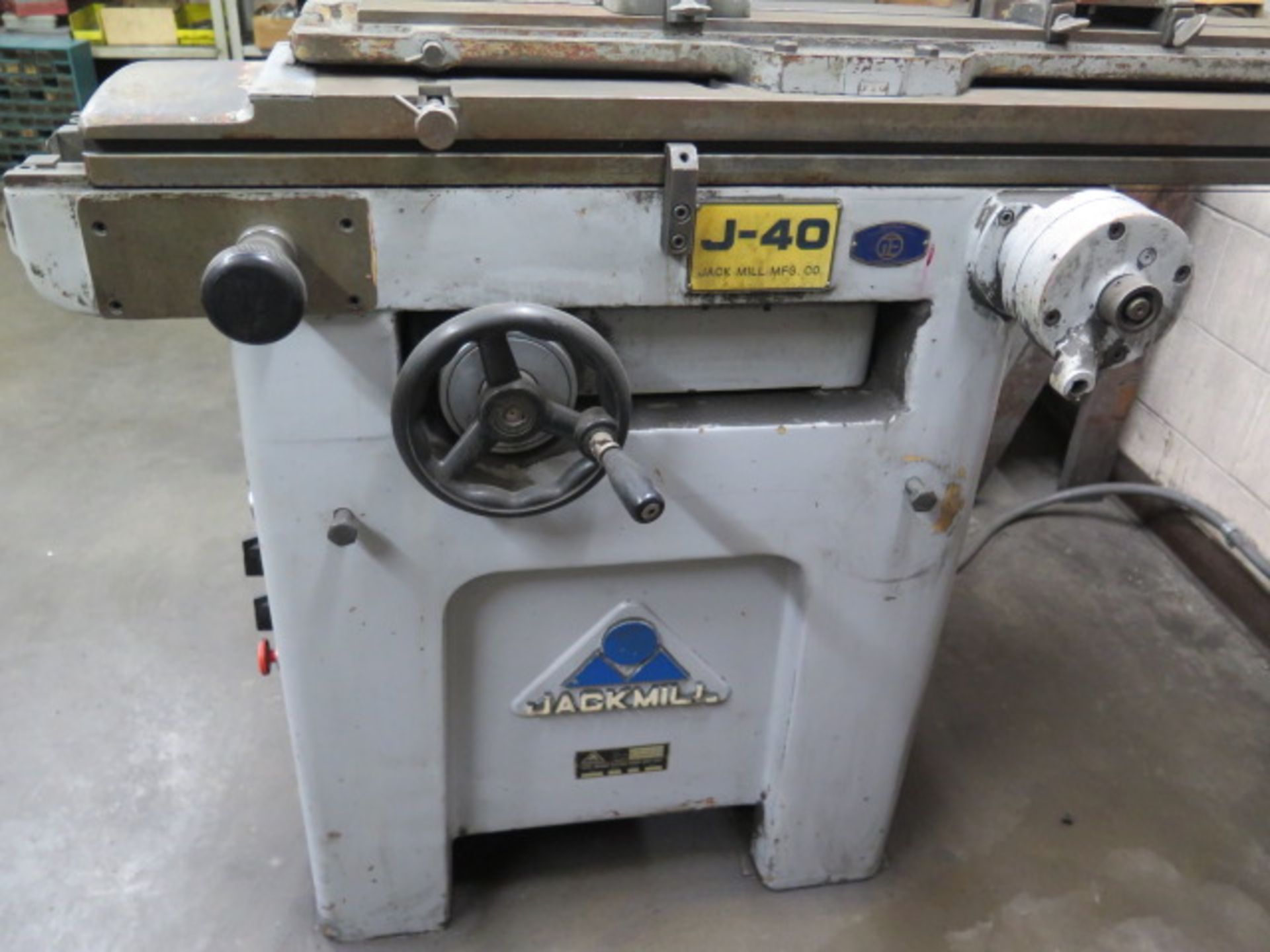 Jack Mill J-40 Tool and Cutter Grinder s/n J-10871 w/ Motorized Work Head, Centers, 5C SOLD AS IS - Image 3 of 10