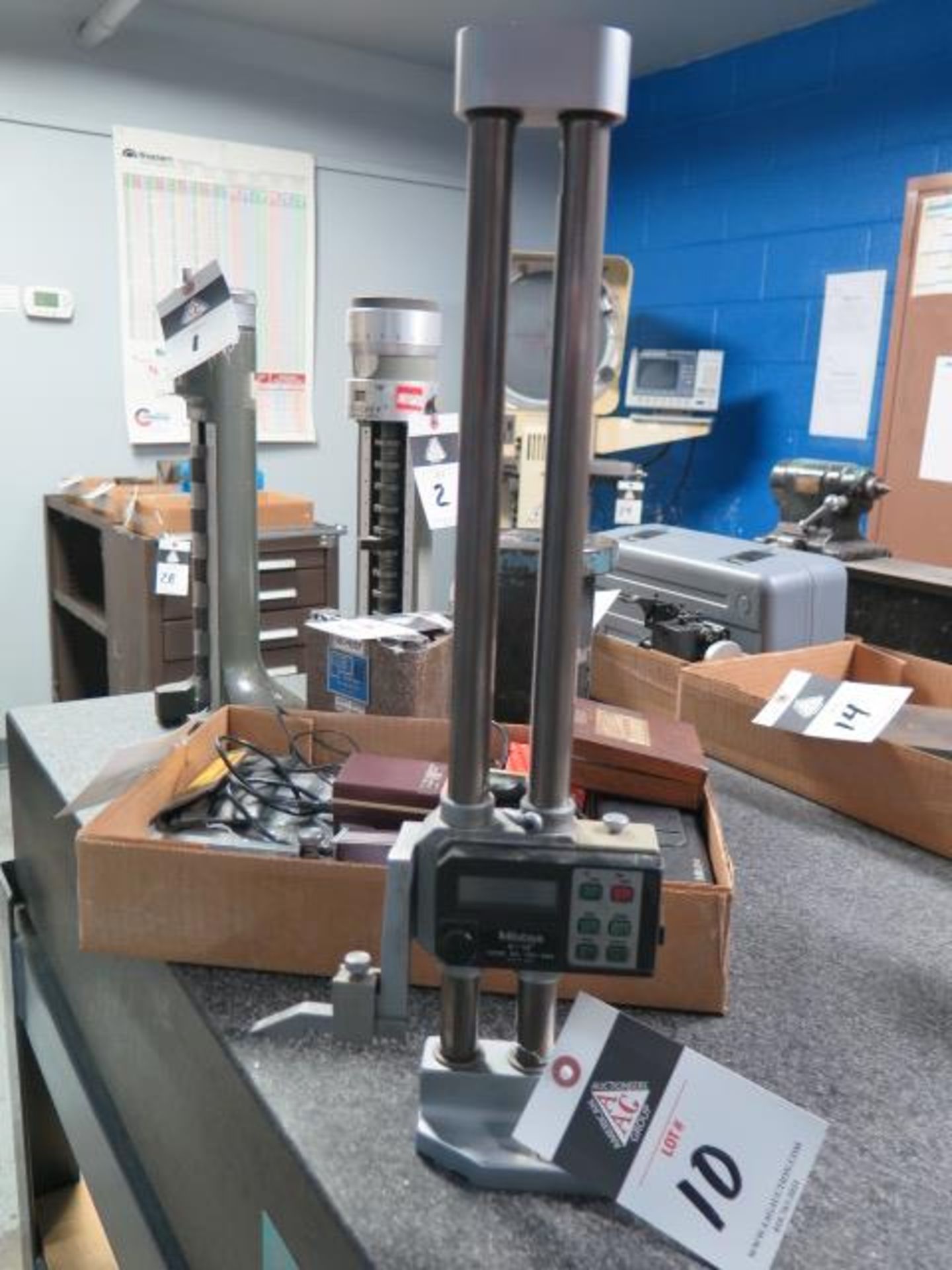 Mitutoyo 12” Digital Height Gage (SOLD AS-IS - NO WARRANTY)