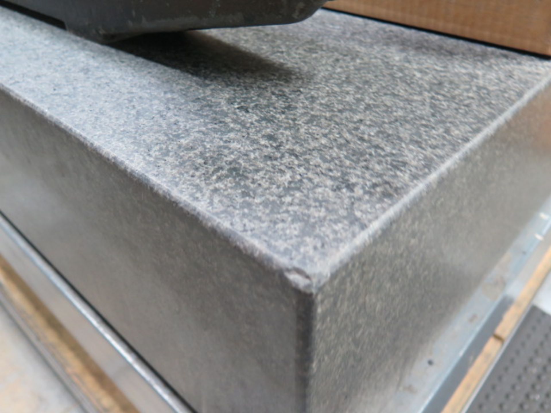 Standridge 48” x 72” x 8 ½” Grade “A” Granite Surface Plate w/ Rolling Stand (SOLD AS-IS - NO - Image 8 of 9