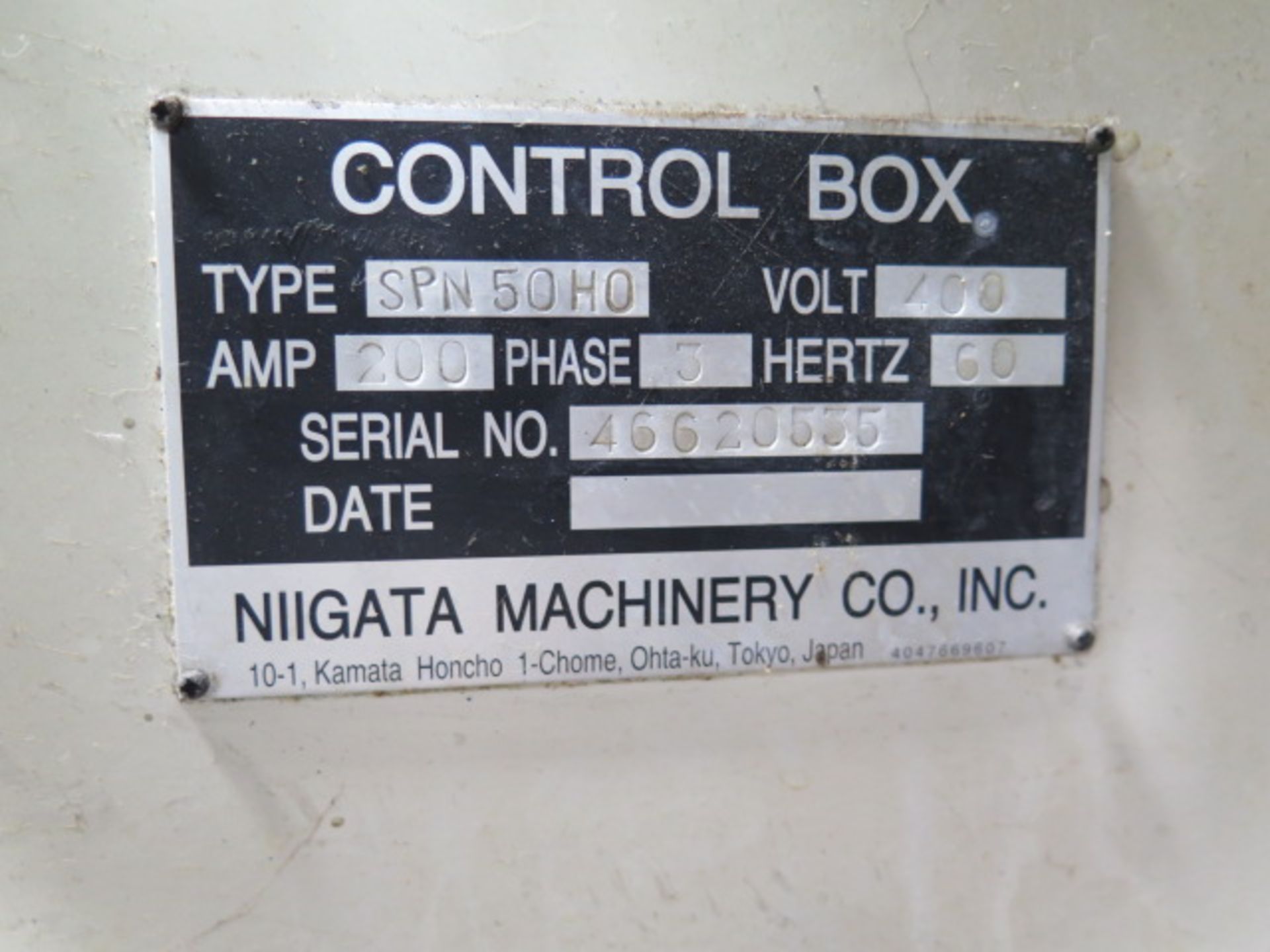 Nigata SPN50-H.O. 2-Pallet CNC HMC s/n 46620535 w/ Fanuc Series 16i-M, SOLD AS IS - Image 21 of 21