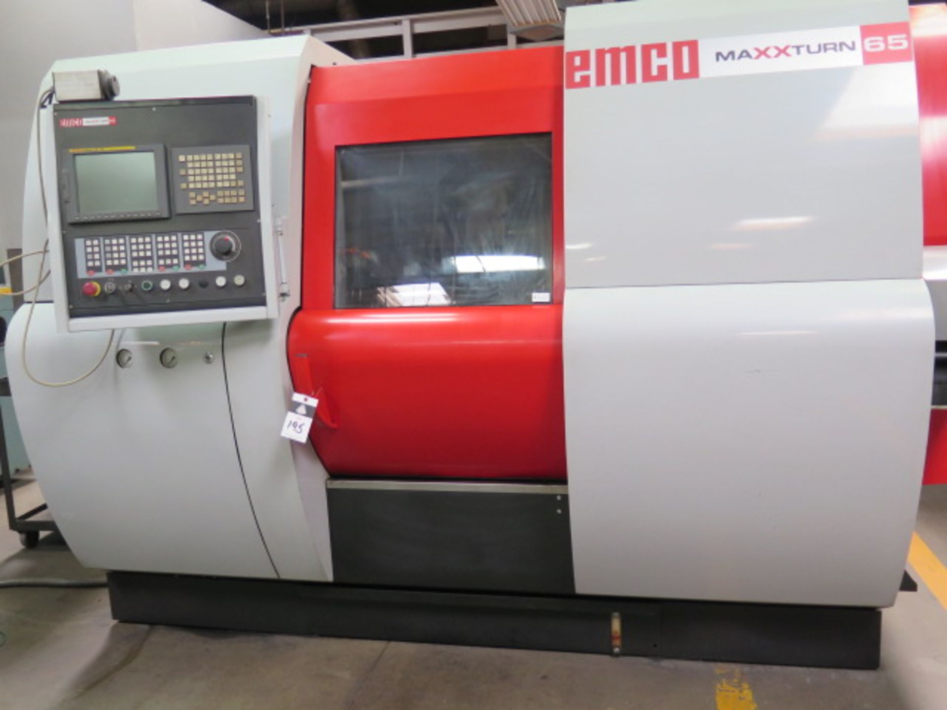 2007 Emco MaxxTurn 65 Twin Spindle, Live Turret CNC Turning Center s/n S6F-V03/S6BV-2559, SOLD AS IS