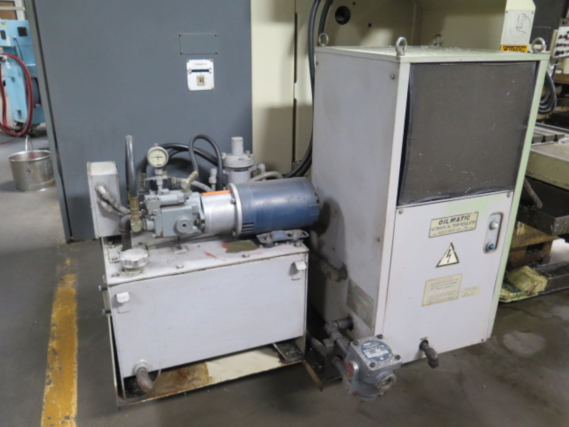 LeBlond Makino FNC-74-30 4-Axis CNC VMC s/n LM-2-107 w/ Fanuc System 11M, SOLD AS IS - Image 11 of 12