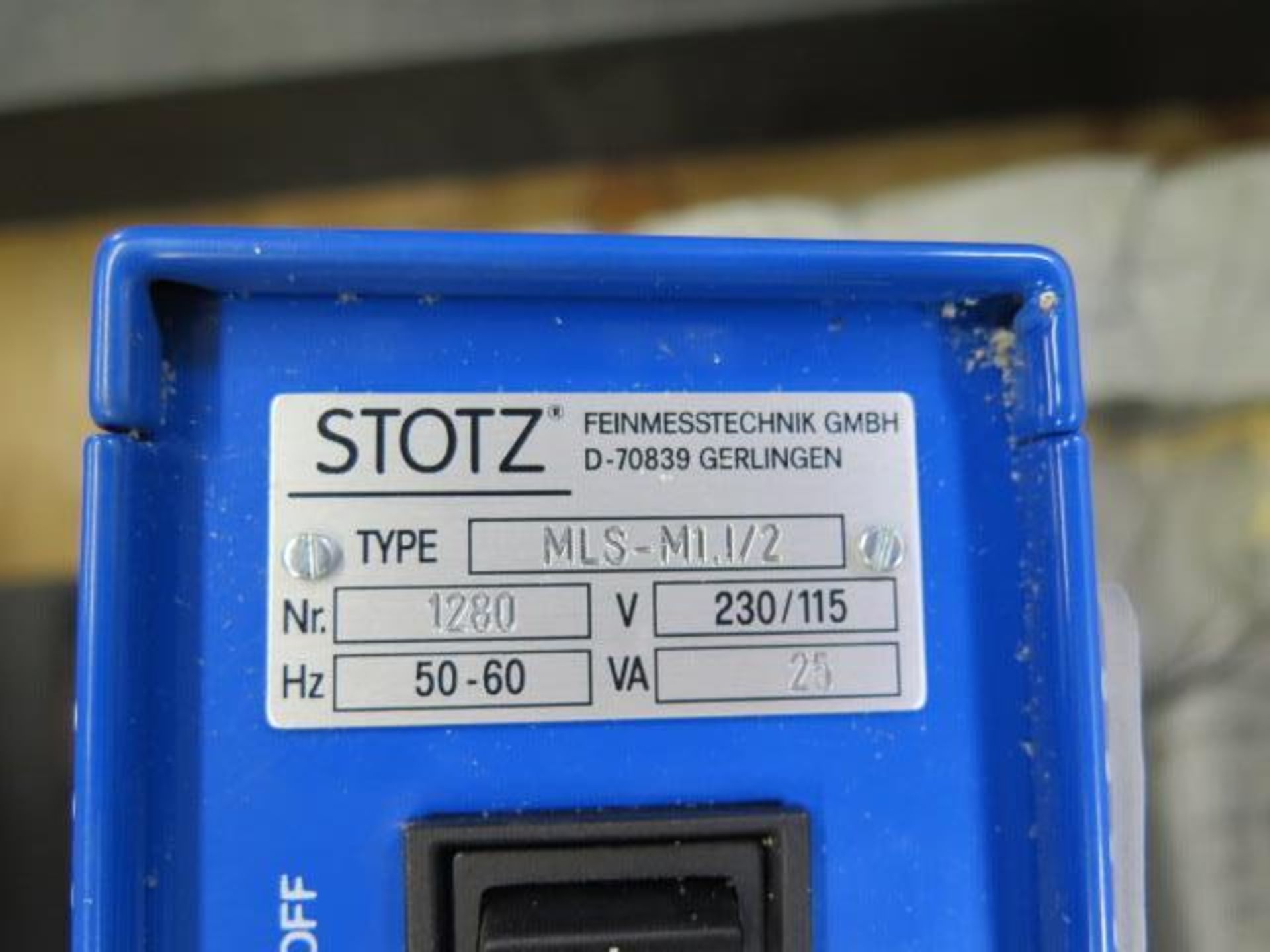 Stotz type MSG-64L-M1/2 Digital Air Gage (SOLD AS-IS - NO WARRANTY) - Image 6 of 6