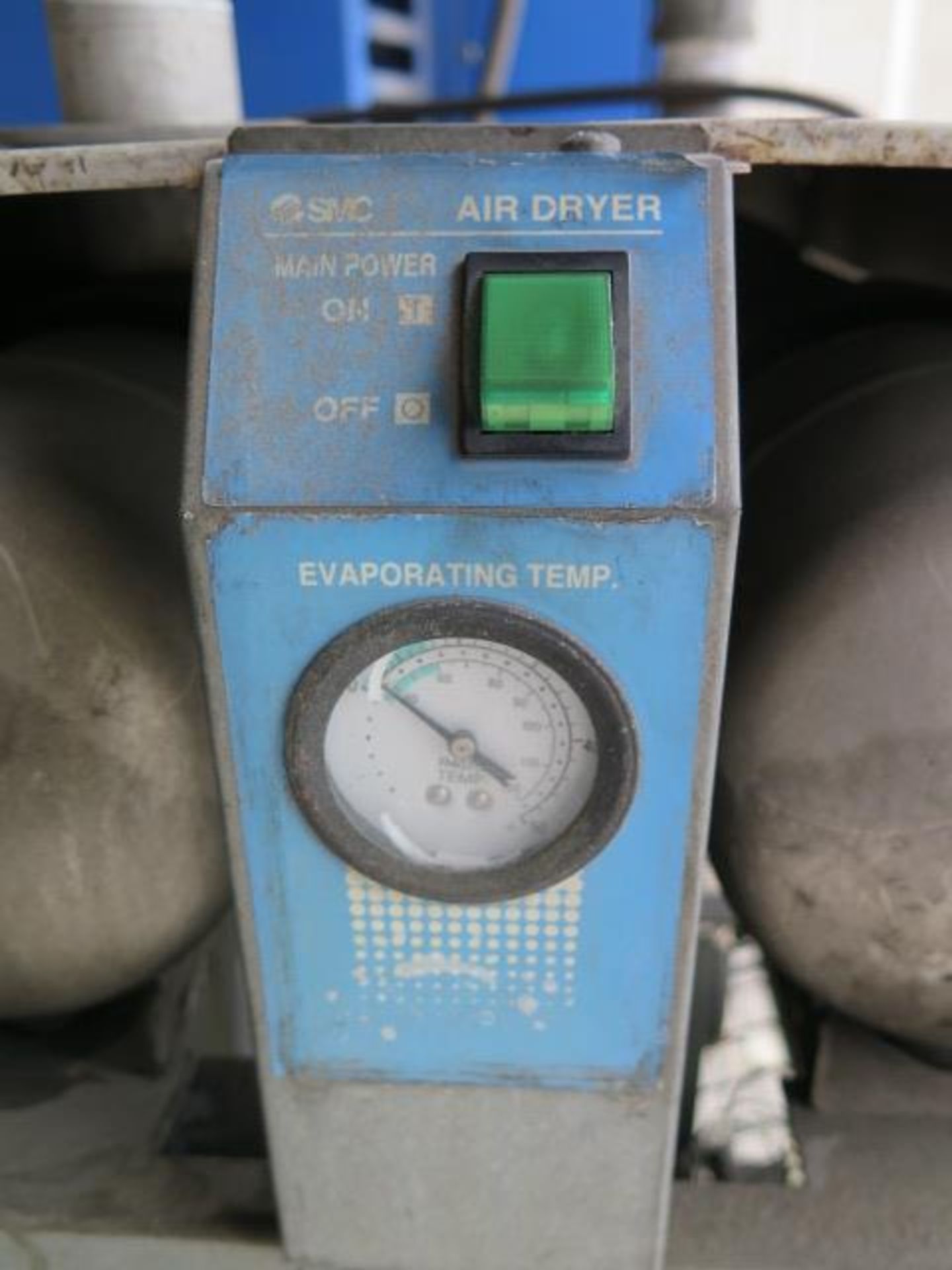 Quincy QGS-50 50pHp Rotary Air Compr w/ Dig Controls, SMC Refrigerated Air Dryer & Tank, SOLD AS IS - Image 13 of 14