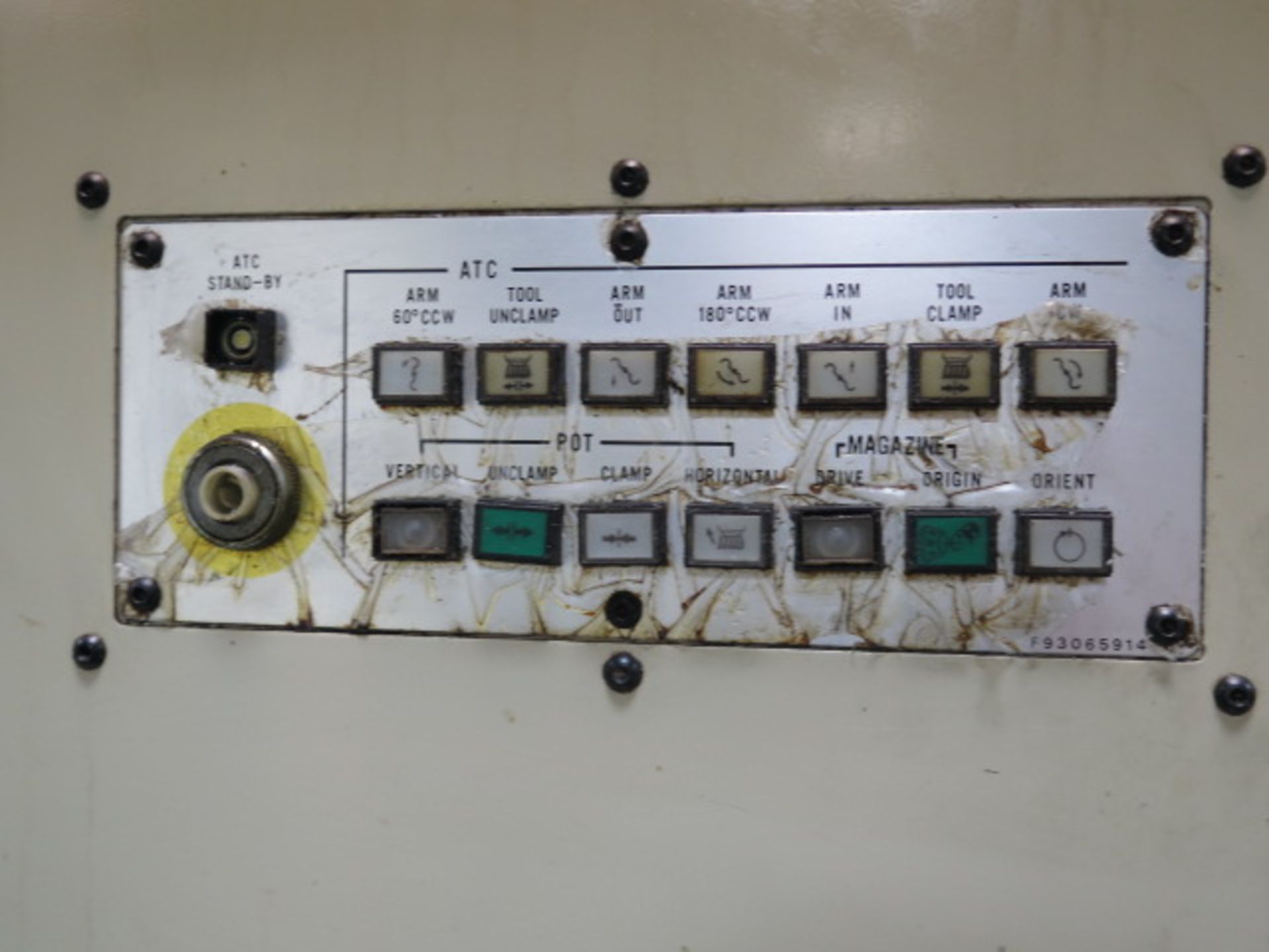 LeBlond Makino FNC128-A30 4-Axis CNC VMC s/n A59-390 w/ Fanuc System 6M, SOLD AS IS - Image 8 of 11