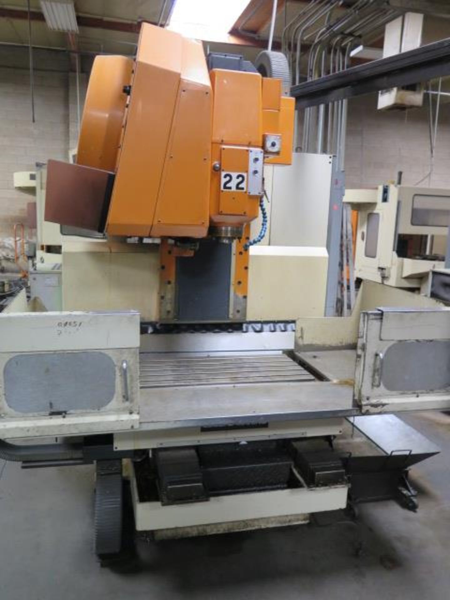 LeBlond Makino FNC-74/A30 4-Axis CNC VMC s/n LM2-070 w/ Fanuc System 11M, SOLD AS IS - Image 3 of 16